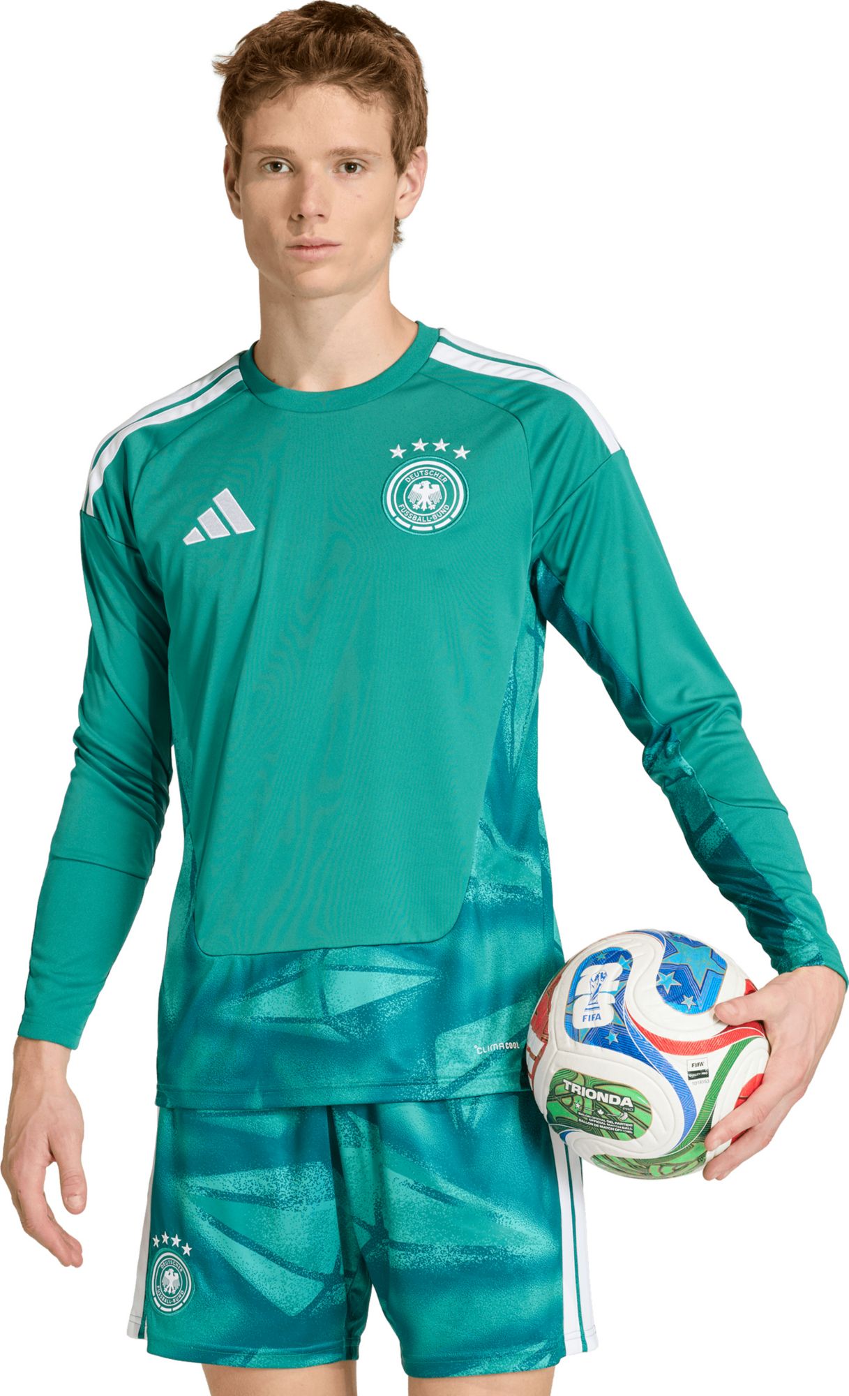adidas Adult Germany 2026 Home Goalkeeper Replica Jersey