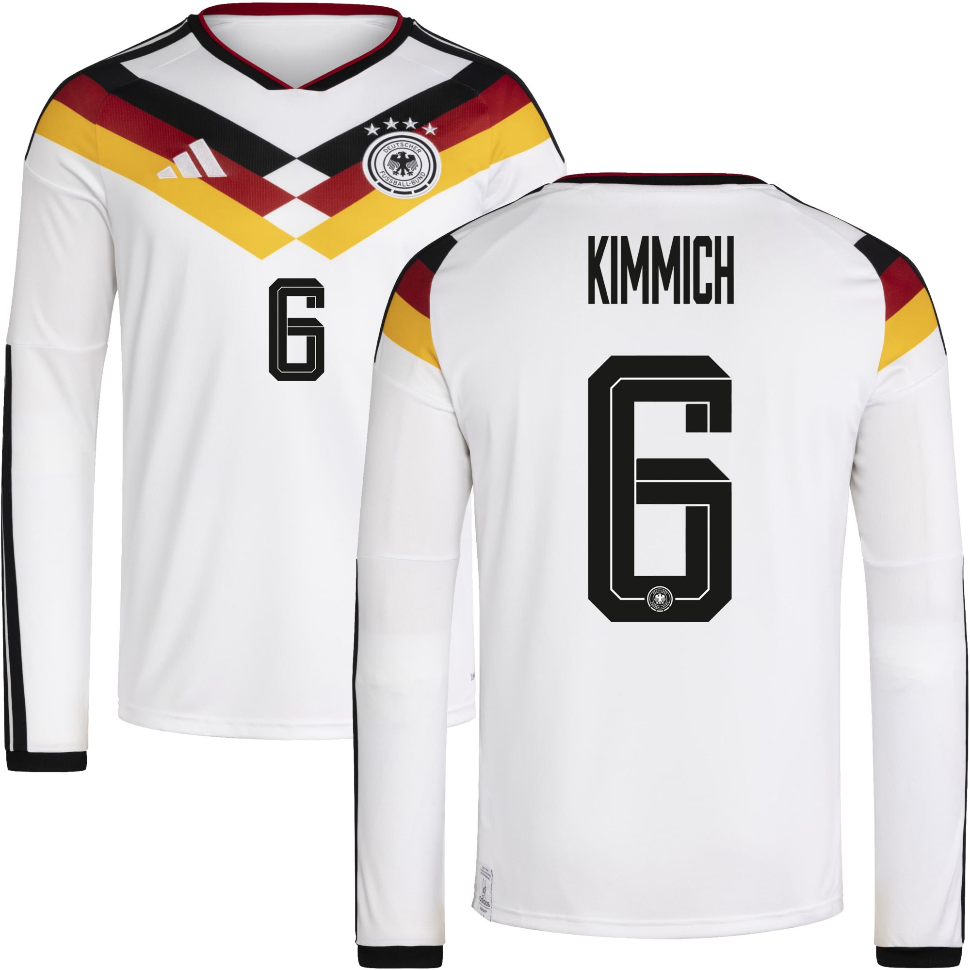 adidas Adult Germany Joshua Kimmich #6 2026 Home Replica Jersey