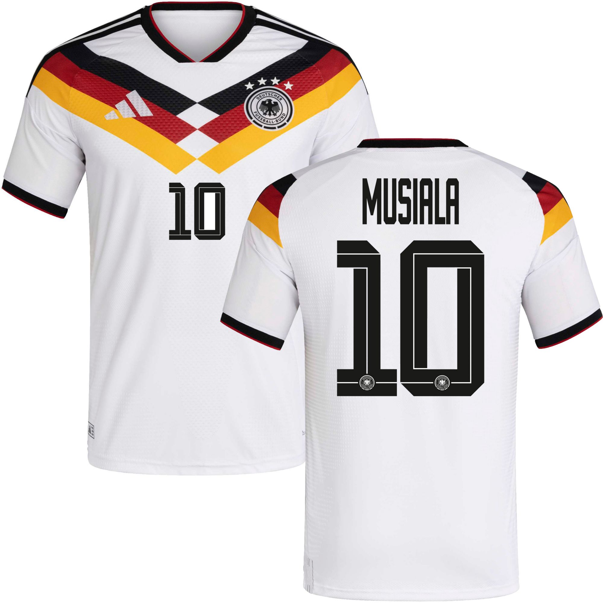 adidas Adult Germany Jamal Musiala #10 2026 Home Authentic Jersey