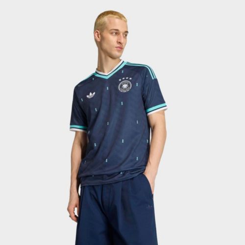 adidas Youth Florian Wirtz #17 Germany 2026 Navy Away Replica