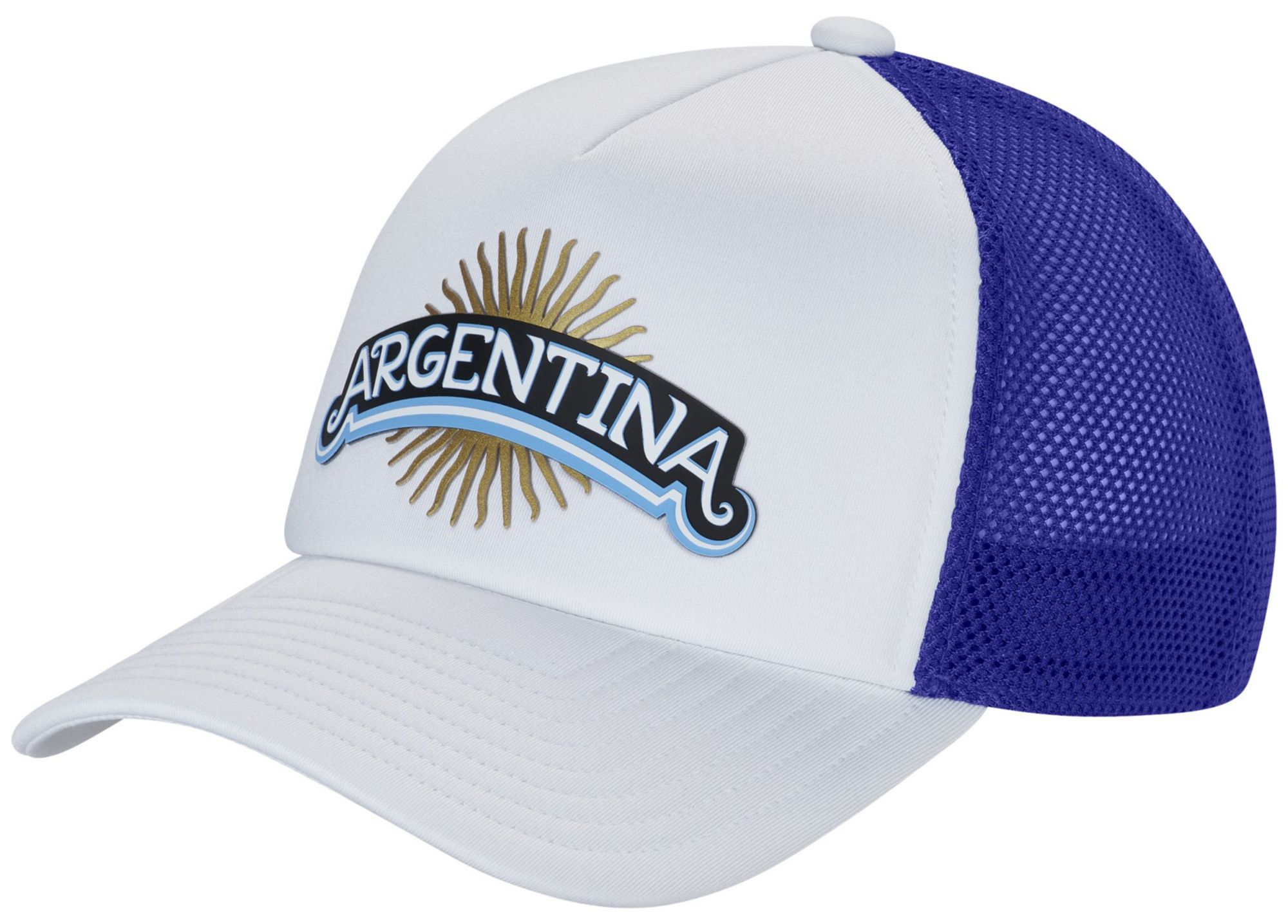 adidas Adult Argentina 2026 Team Logo Away Trucker Hat