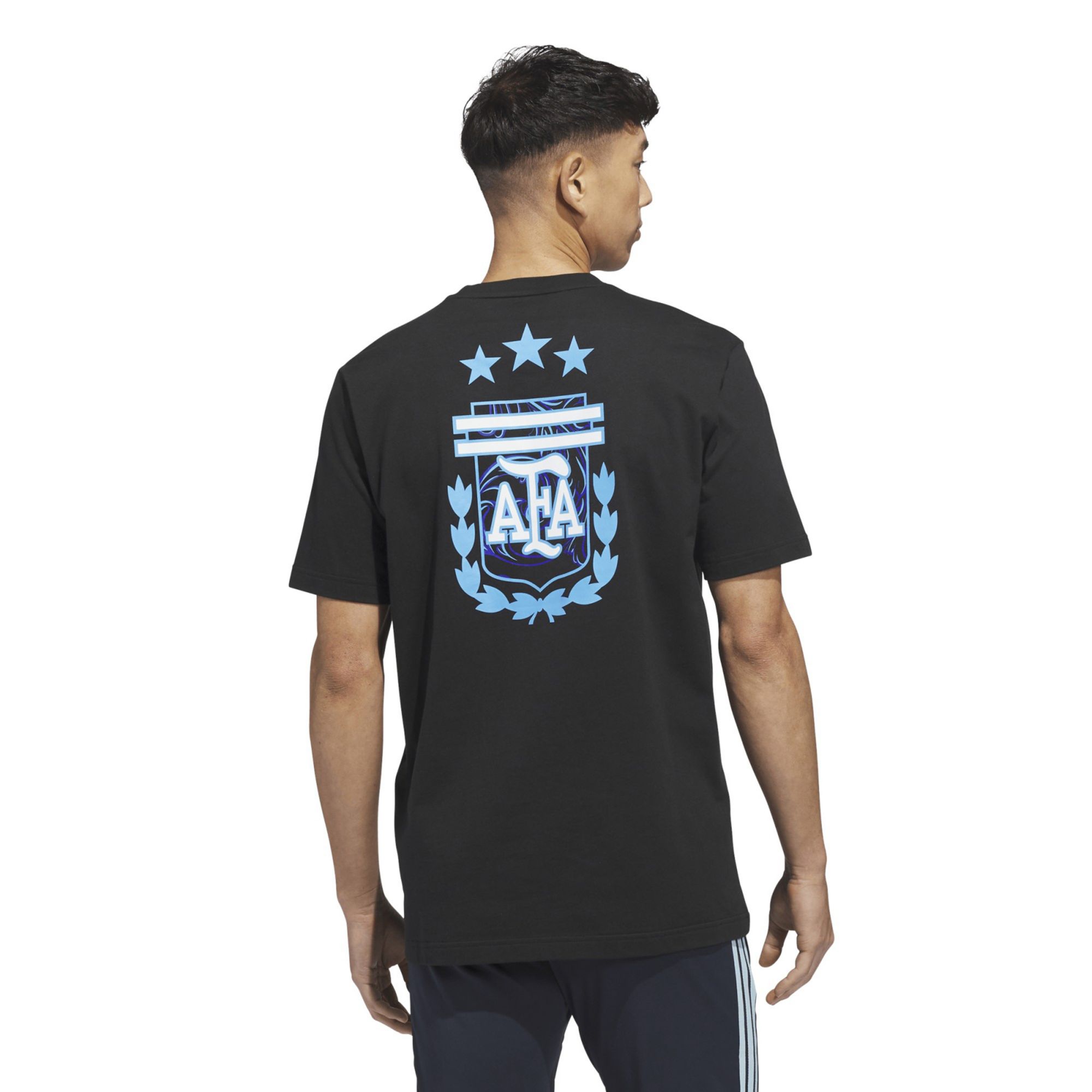 adidas Adult Argentina Black 2026 Away T-Shirt