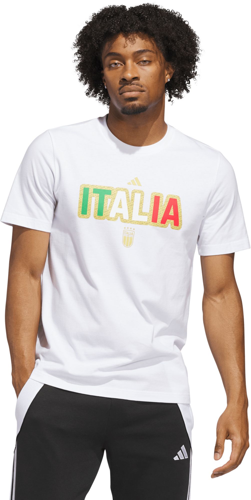 adidas Adult Italy 2026 Home Jersey Hook T-Shirt