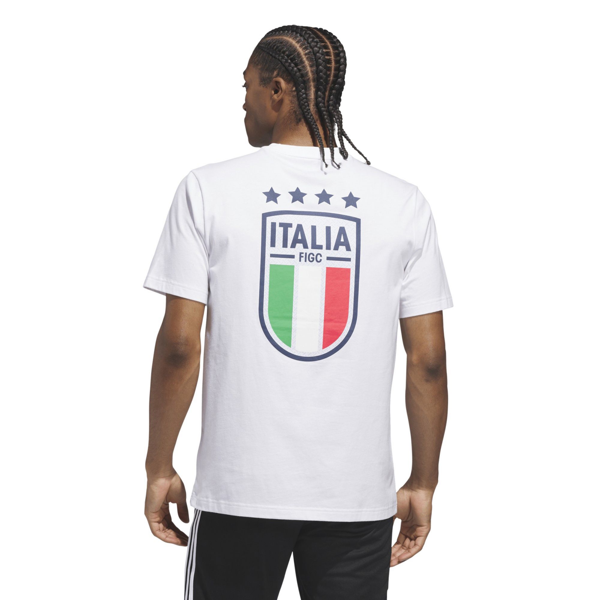 adidas Adult Italy White 2026 Away T-Shirt