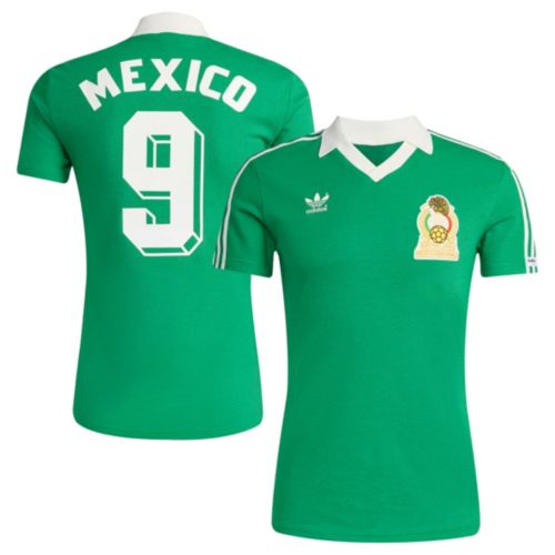 adidas Adult Mexico 1986 Bringback Vintage Home Jersey