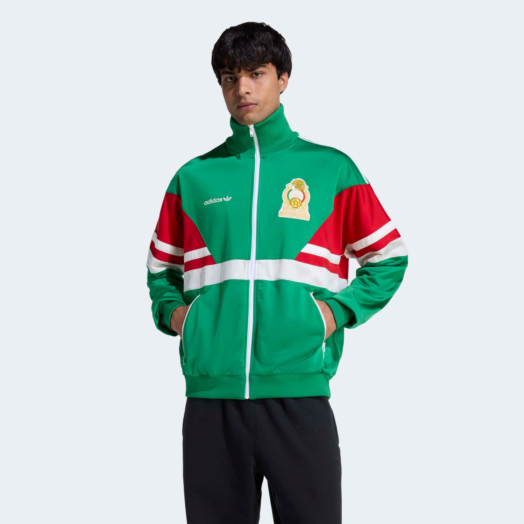 adidas Adult Mexico 1986 Bring Back Vintage Home Track Jacket