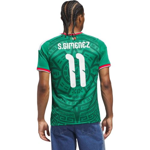 adidas Adult Mexico Hirving Lozano #22 2026 Home Replica Jersey