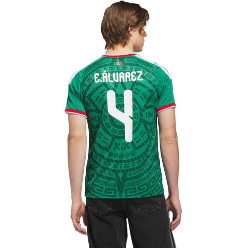 MK51-1 団結 炎 ファイアー アディダス ユニフォーム XO adidas Adult Mexico Raul Jimenez #9 2026 Home Replica Jersey