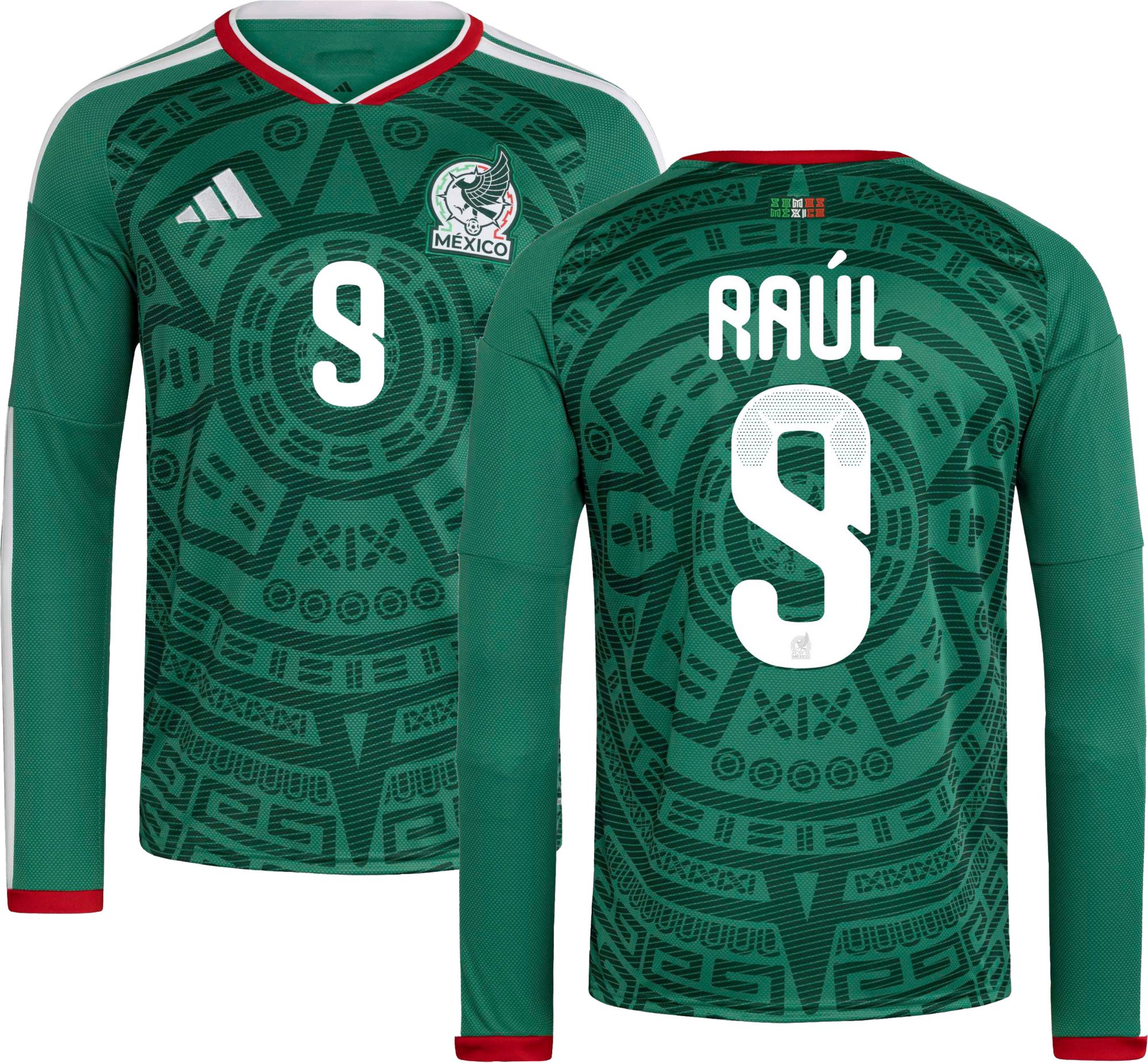 adidas Adult Mexico Raul Jimenez #9 2026 Home Replica Jersey