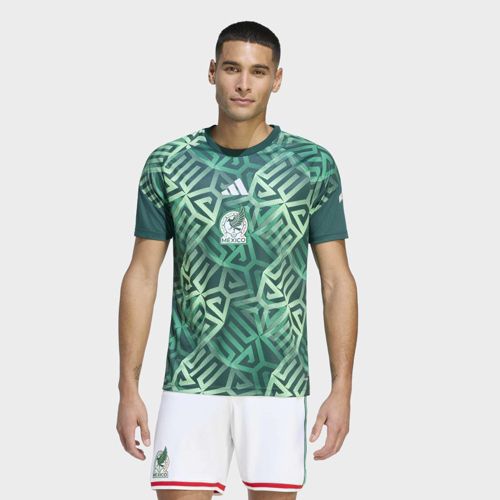 adidas Adult Mexico Green 2026 Home Prematch Jersey