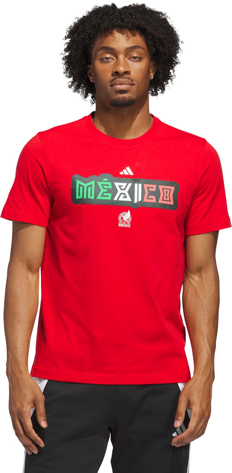 adidas Adult Mexico 2026 Home Jersey Hook T-Shirt