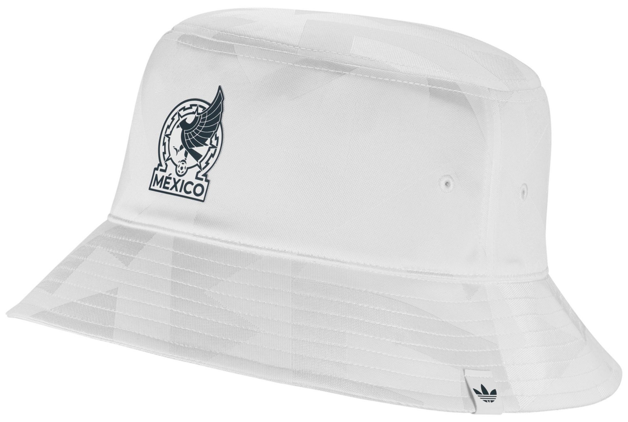 adidas Adult Mexico 2026 Team Logo Away Bucket Hat