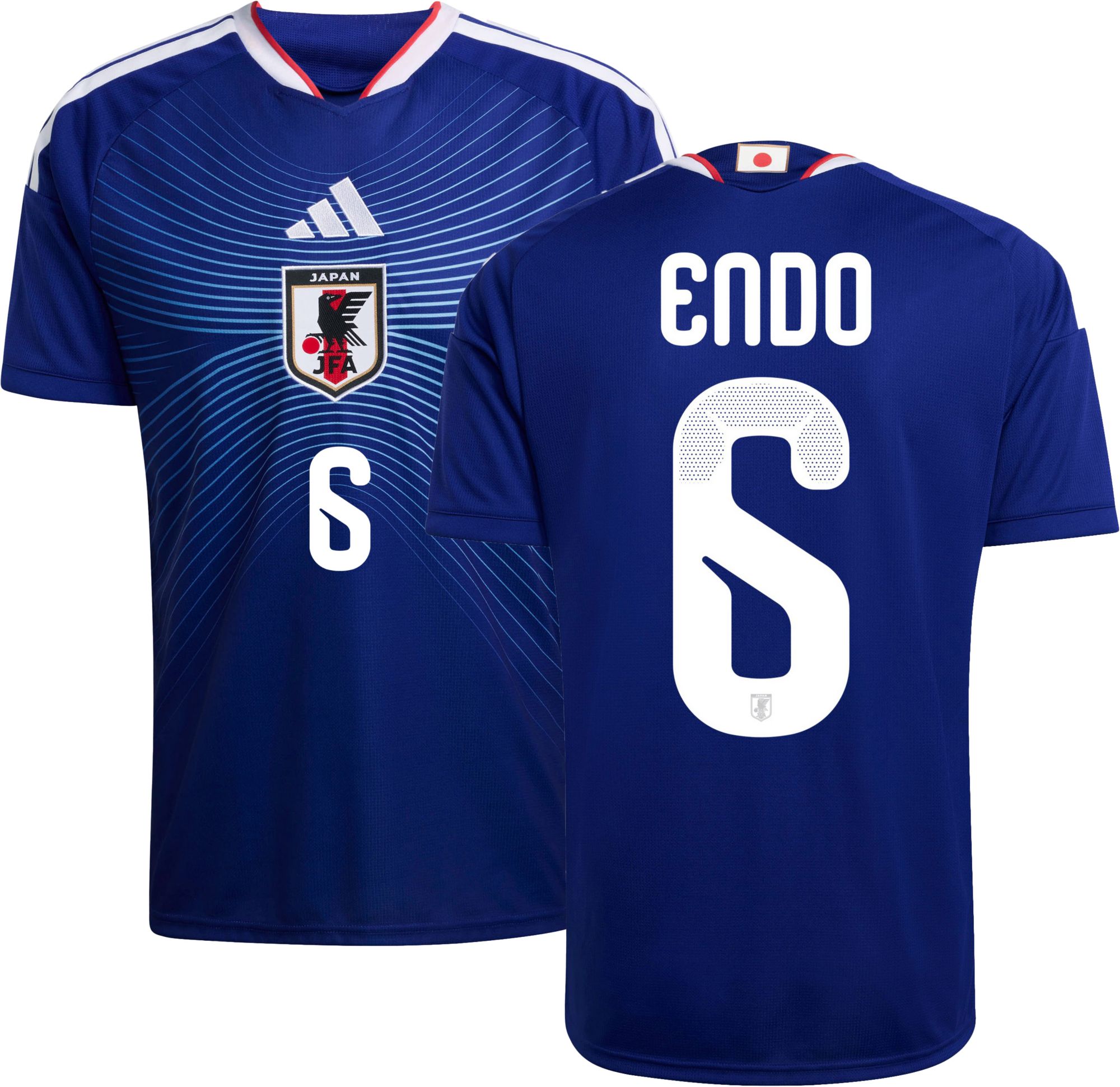 adidas Adult Japan Wataru Endo #6 2026 Home Replica Jersey