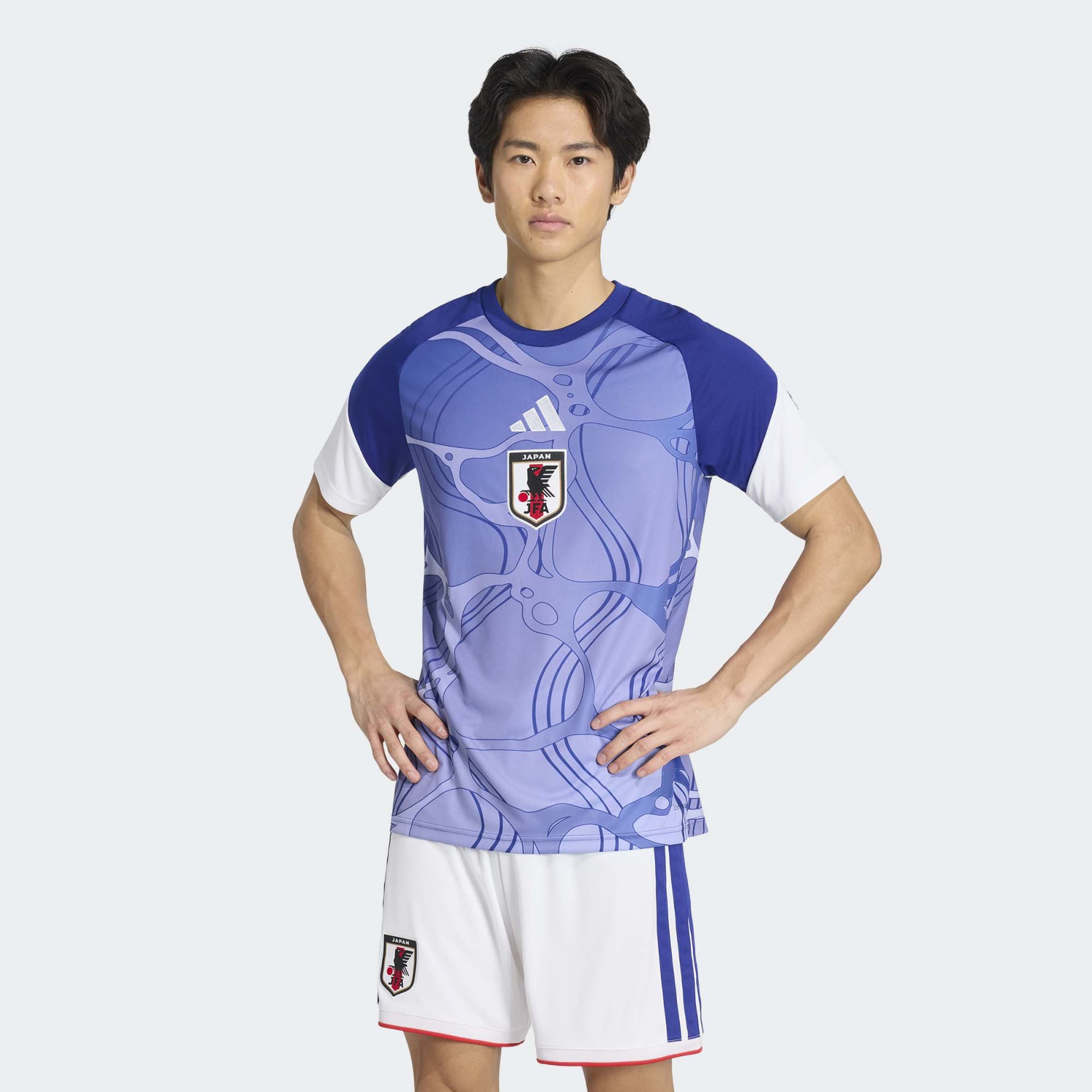 adidas Adult Japan White 2026 Home Prematch Jersey