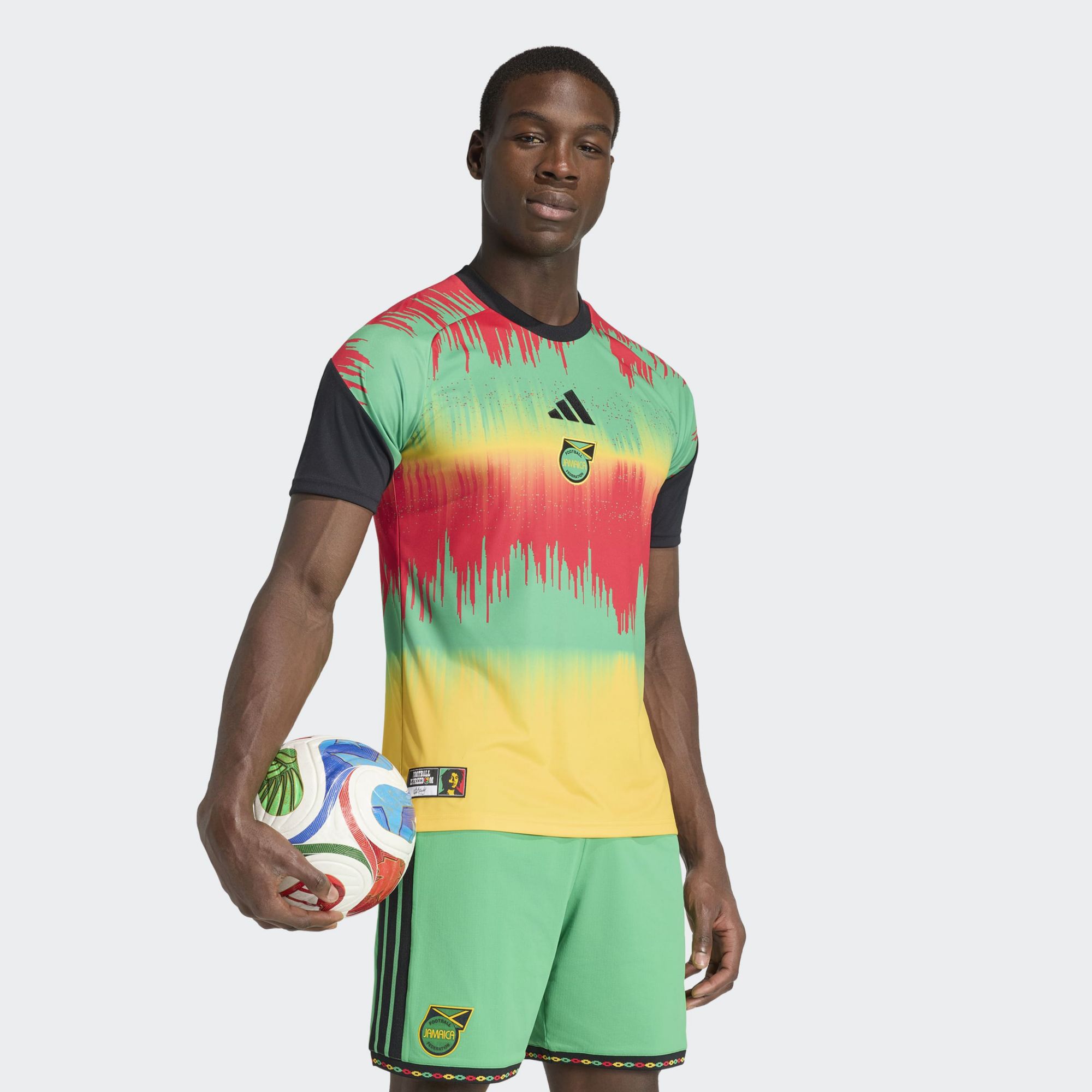 adidas Adult Jamaica 2026 Home Prematch Jersey