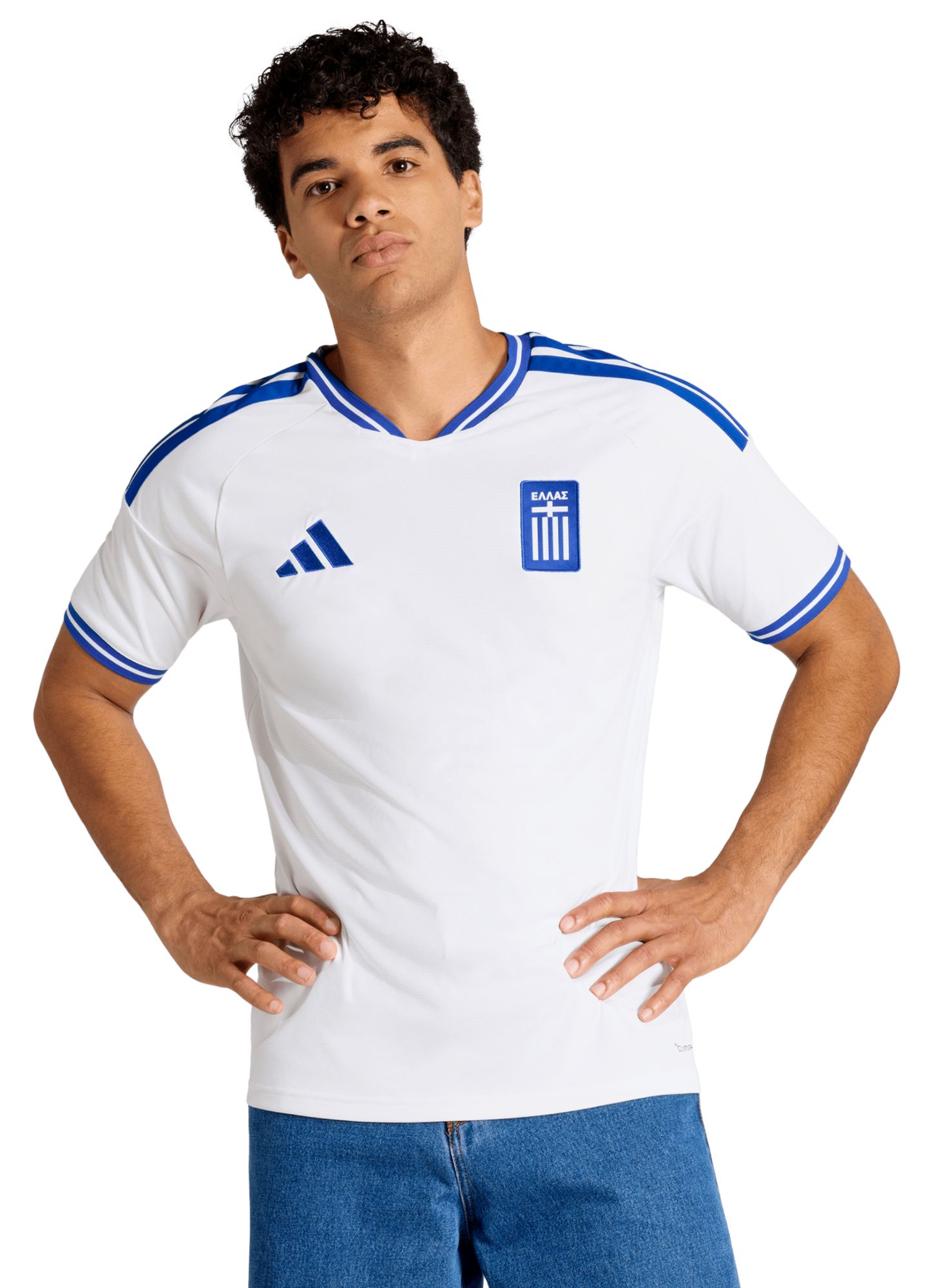 adidas Adult Greece 2026 Home Replica Jersey