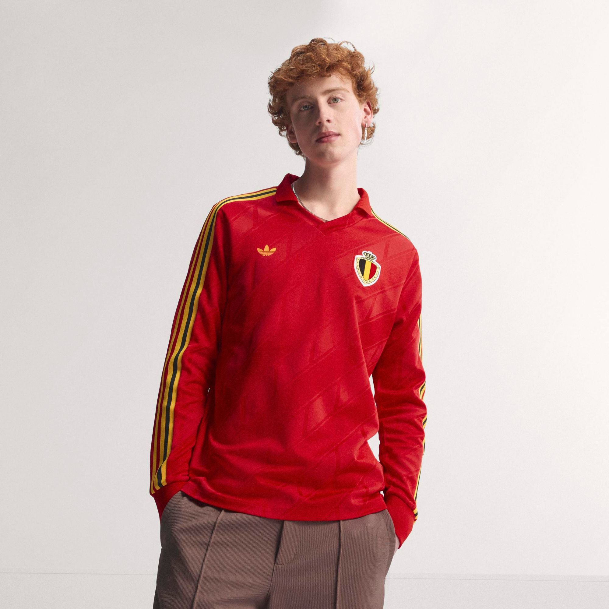 adidas Adult Belgium 1986 Bringback Home Jersey
