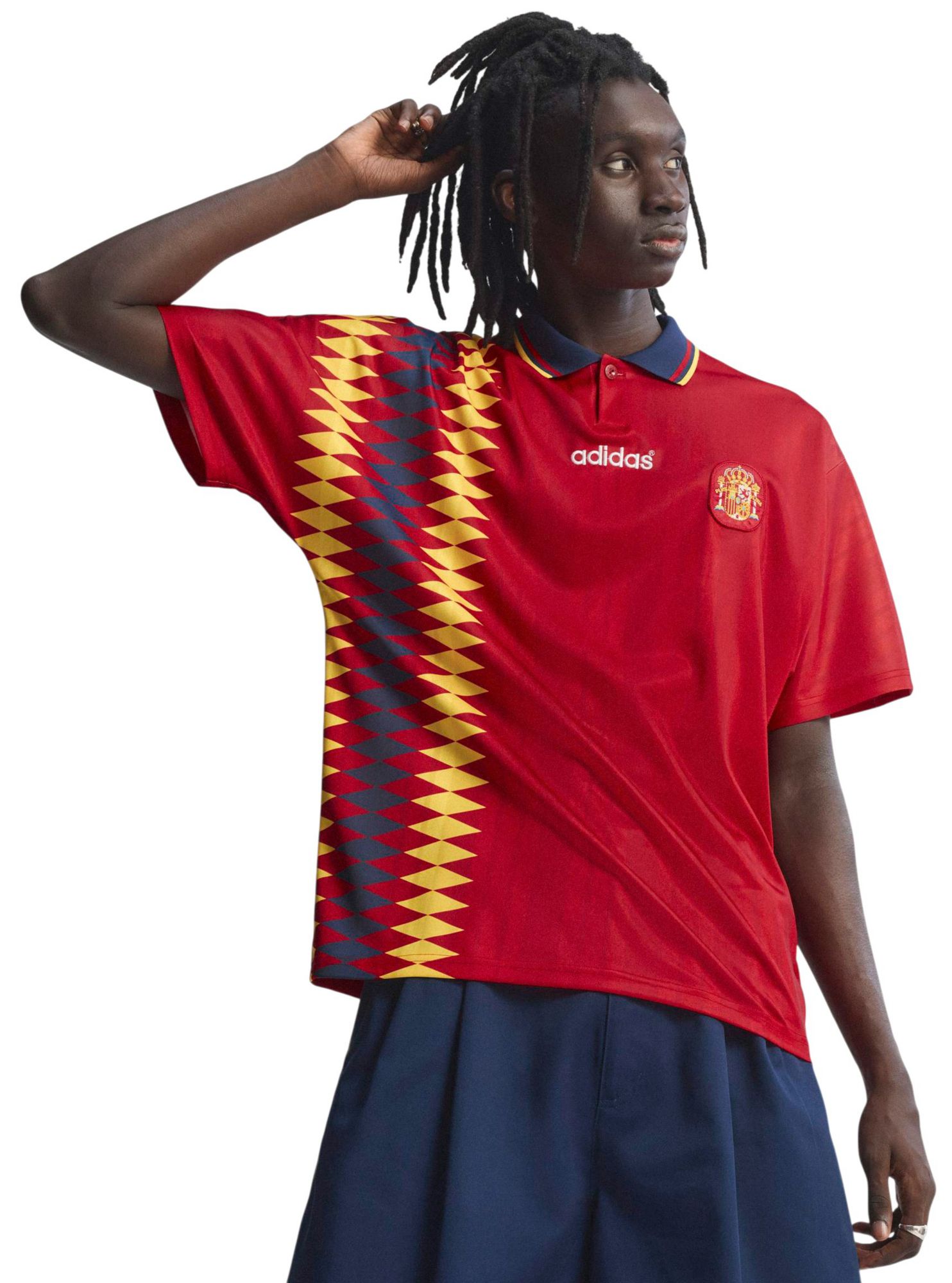 adidas Adult Spain 1994 Bringback Home Jersey