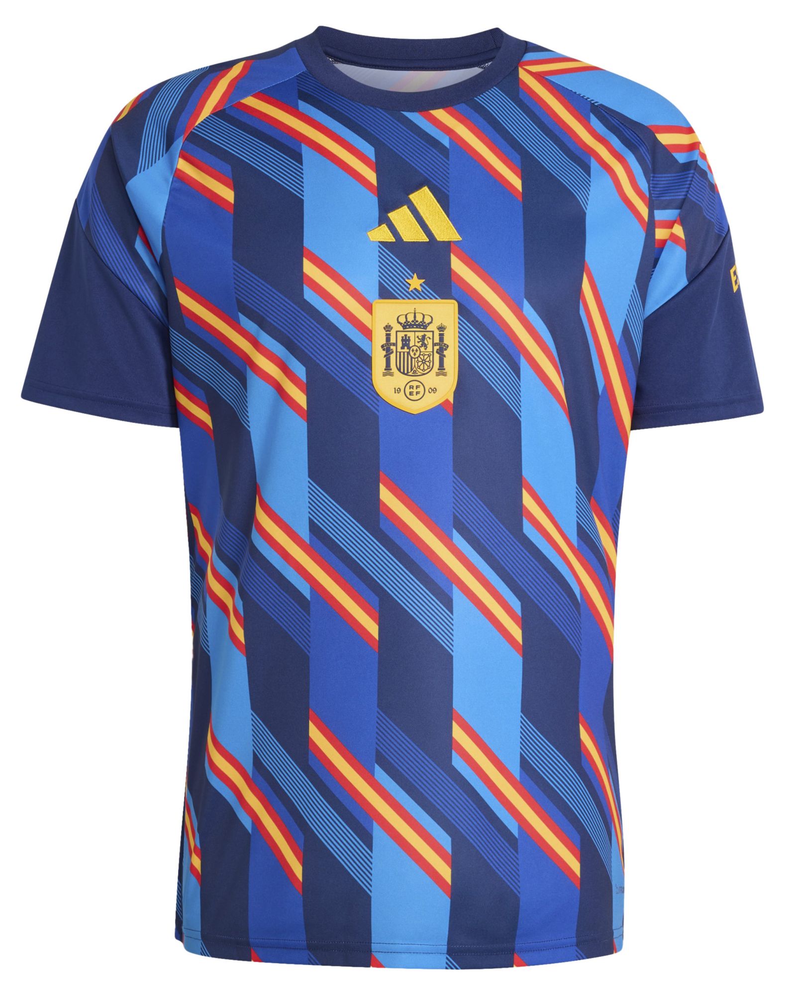 adidas Adult Spain Blue 2026 Home Prematch Jersey