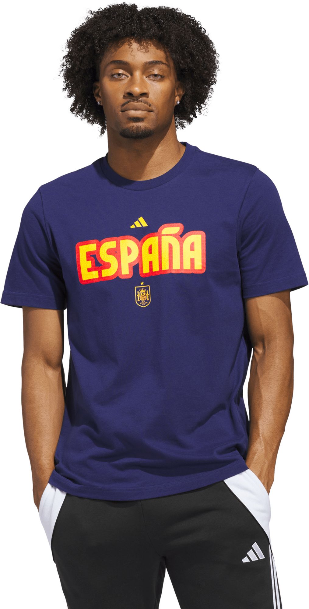 adidas Adult Spain 2026 Home Jersey Hook T-Shirt