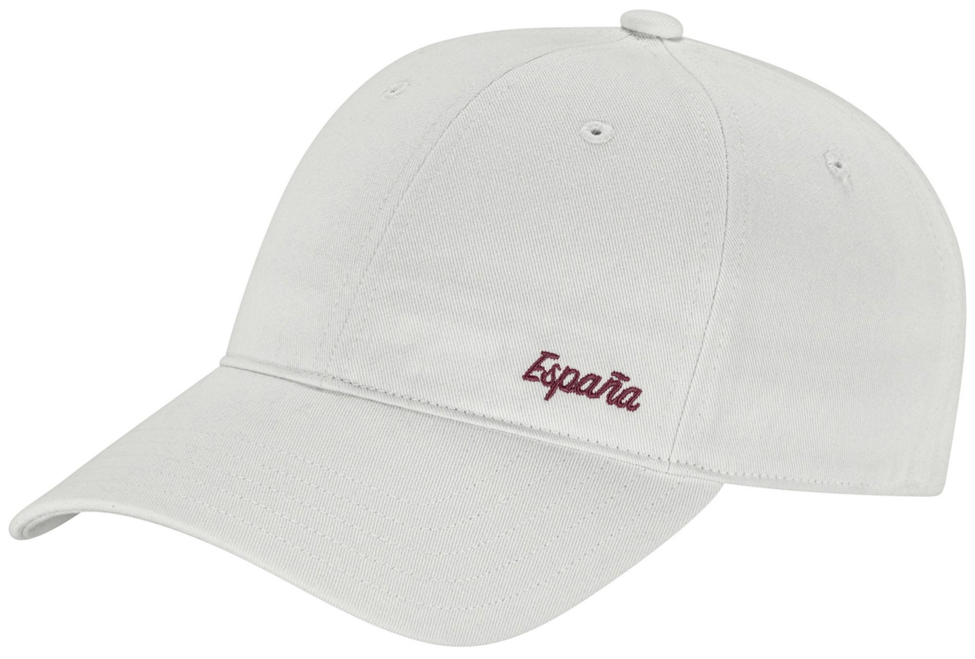 adidas Adult Spain 2026 Team Logo Dad Hat - Off White