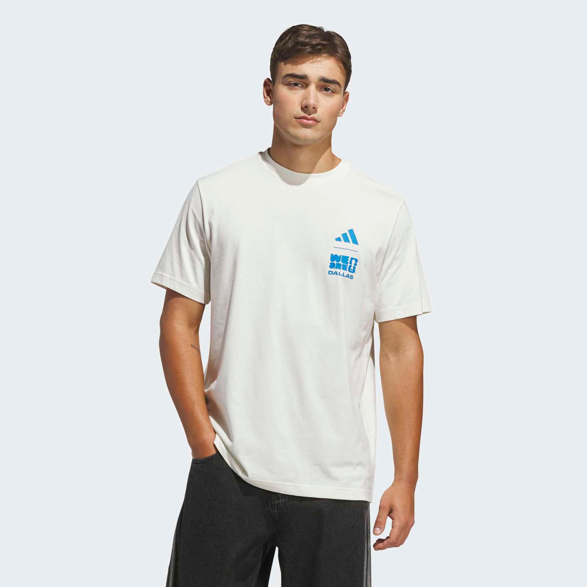 adidas Adult 2026 World Cup Host City Dallas Poster T-Shirt