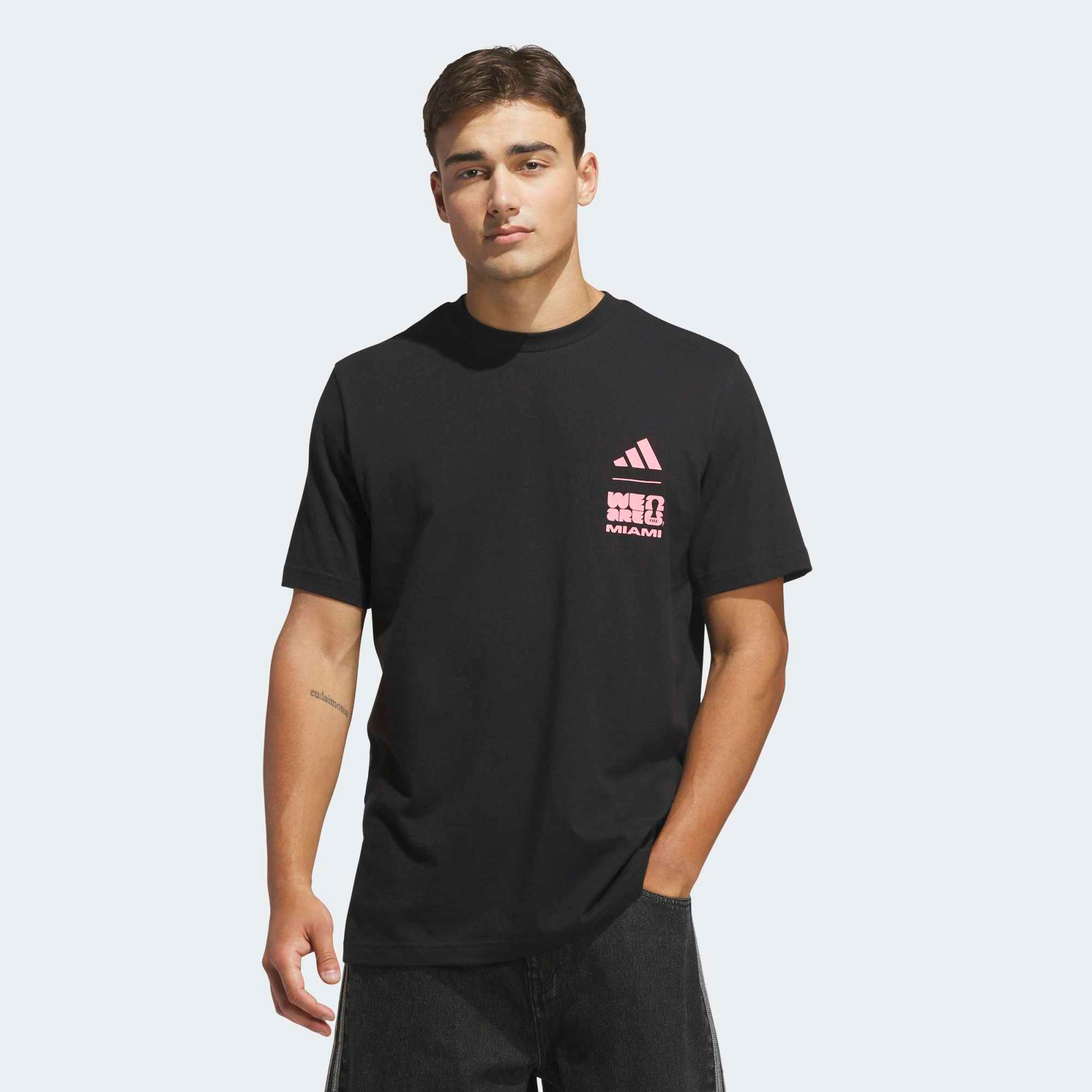 adidas Adult 2026 World Cup Host City Miami Poster T-Shirt