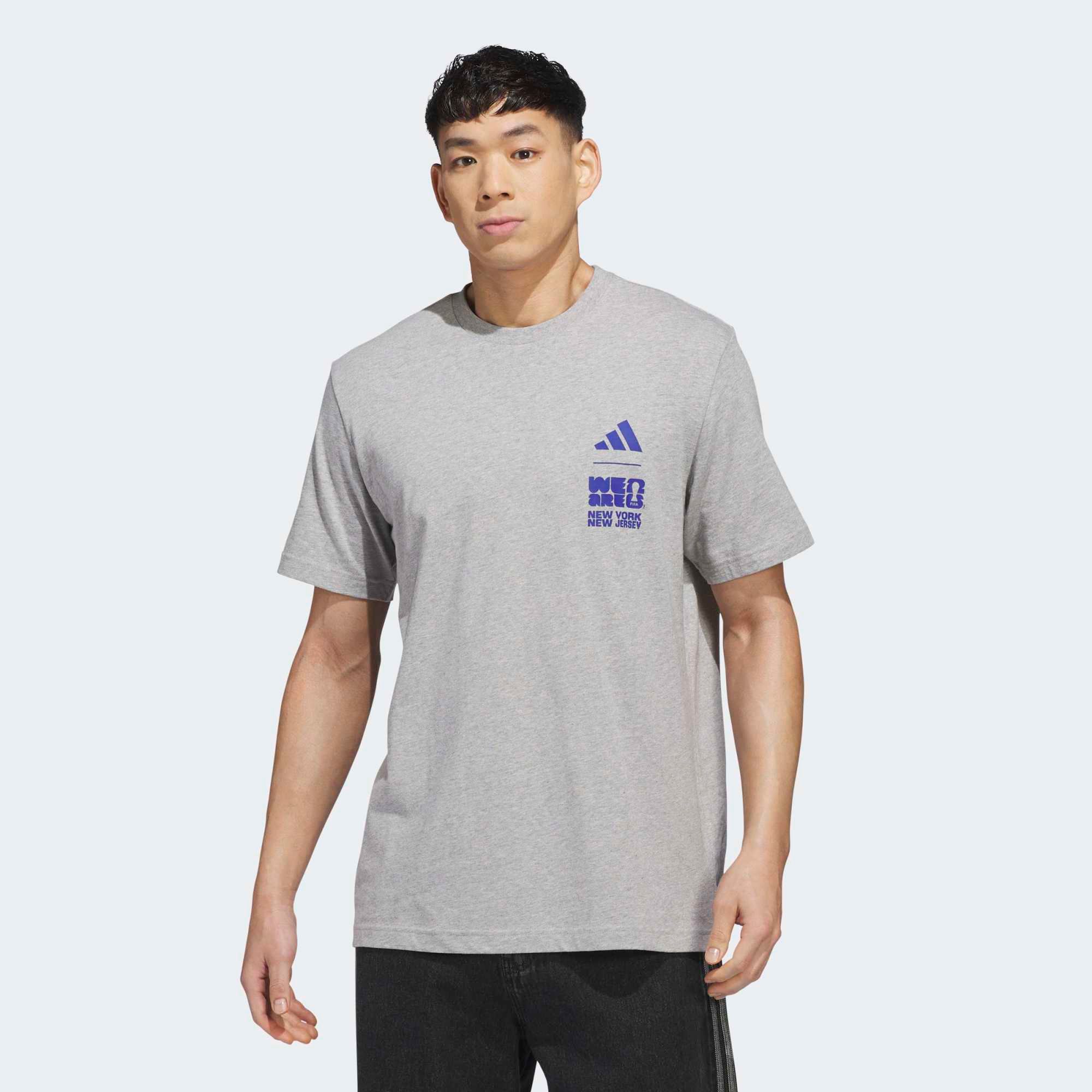 adidas Adult 2026 World Cup Host City New York City Poster T-Shirt