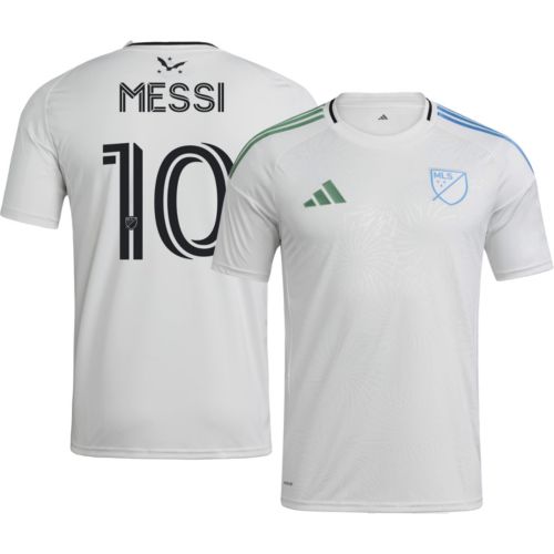 adidas Adult 2025 MLS All-Star Game Lionel Messi #10 White