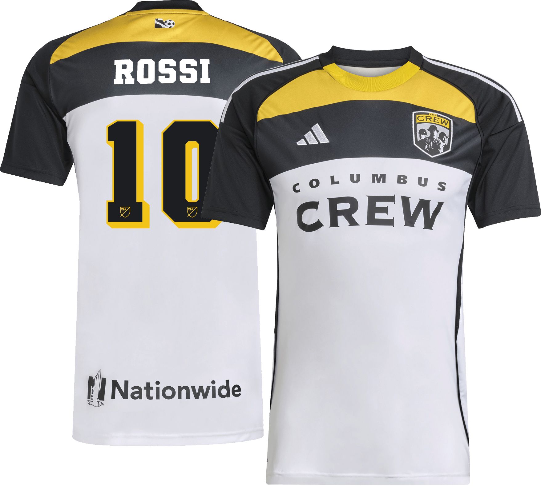 adidas Adult Columbus Crew Diego Rossi #10 2025 Third Replica Jersey