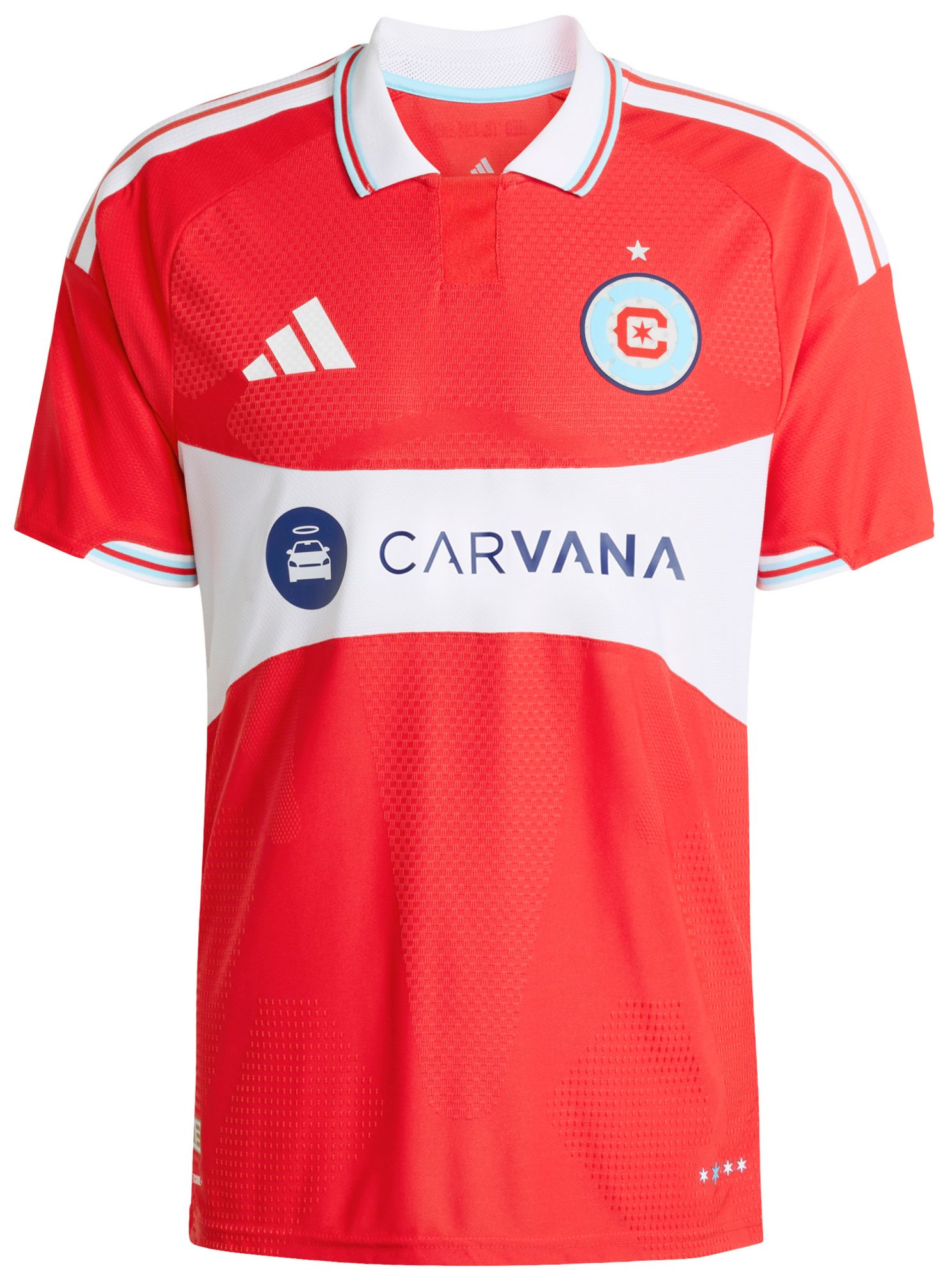 adidas Adult Chicago Fire 2026 Primary Authentic 'Forever Red' Jersey