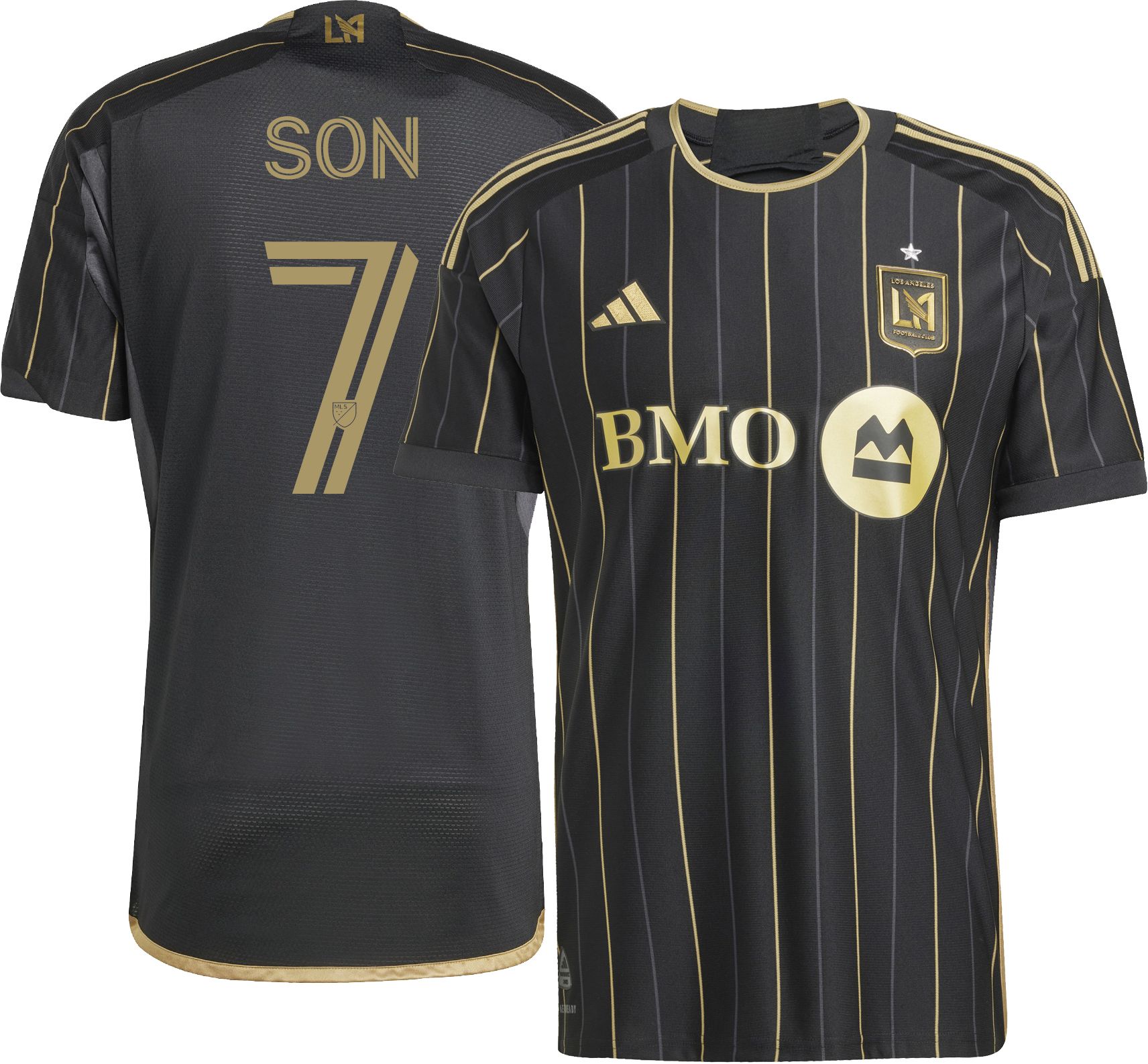adidas Adult Los Angeles FC Son Heung-min #7 2024 Primary Authentic Jersey