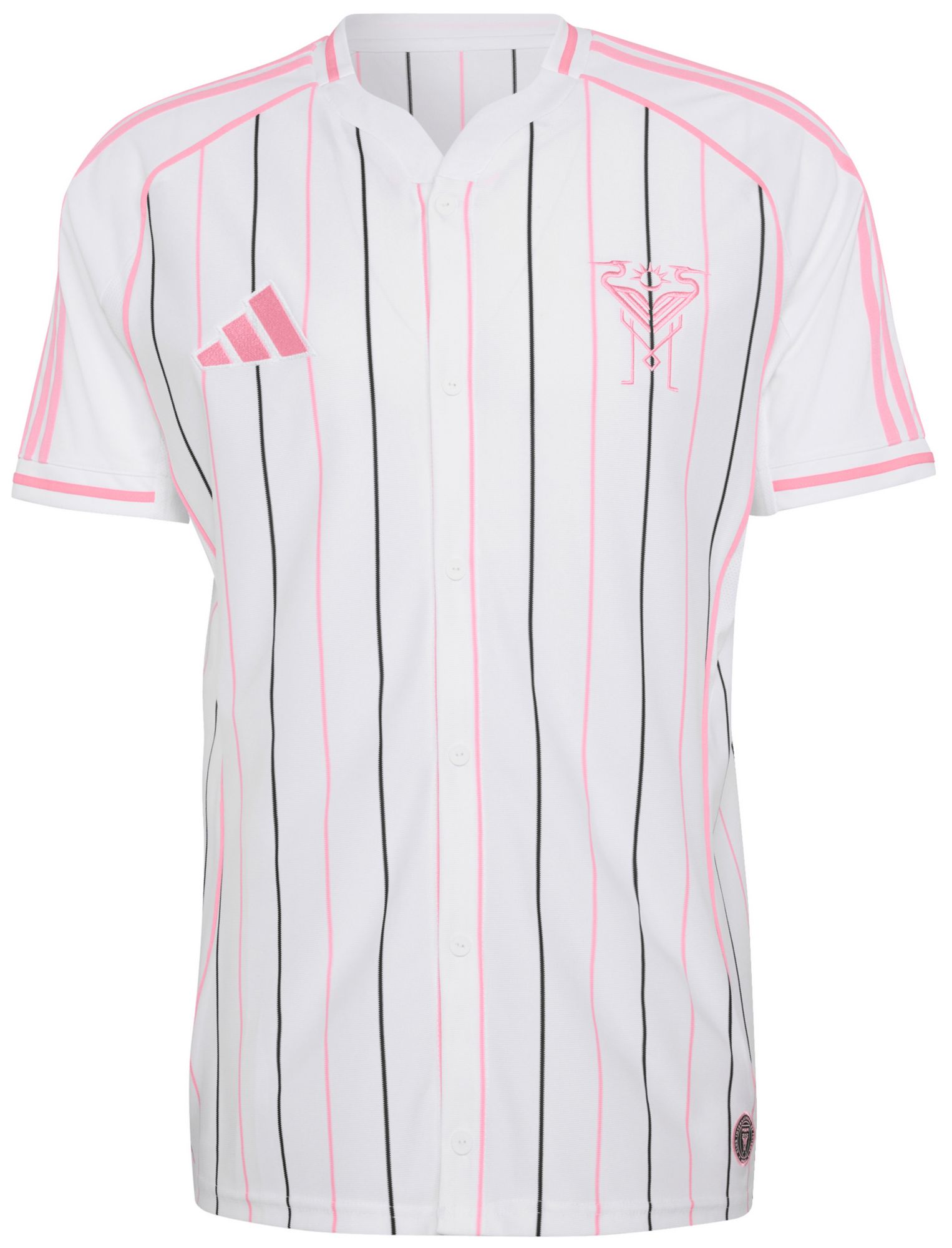 adidas Adult Inter Miami CF 2026 Culture Button-Up Baseball 'Presagio' Jersey