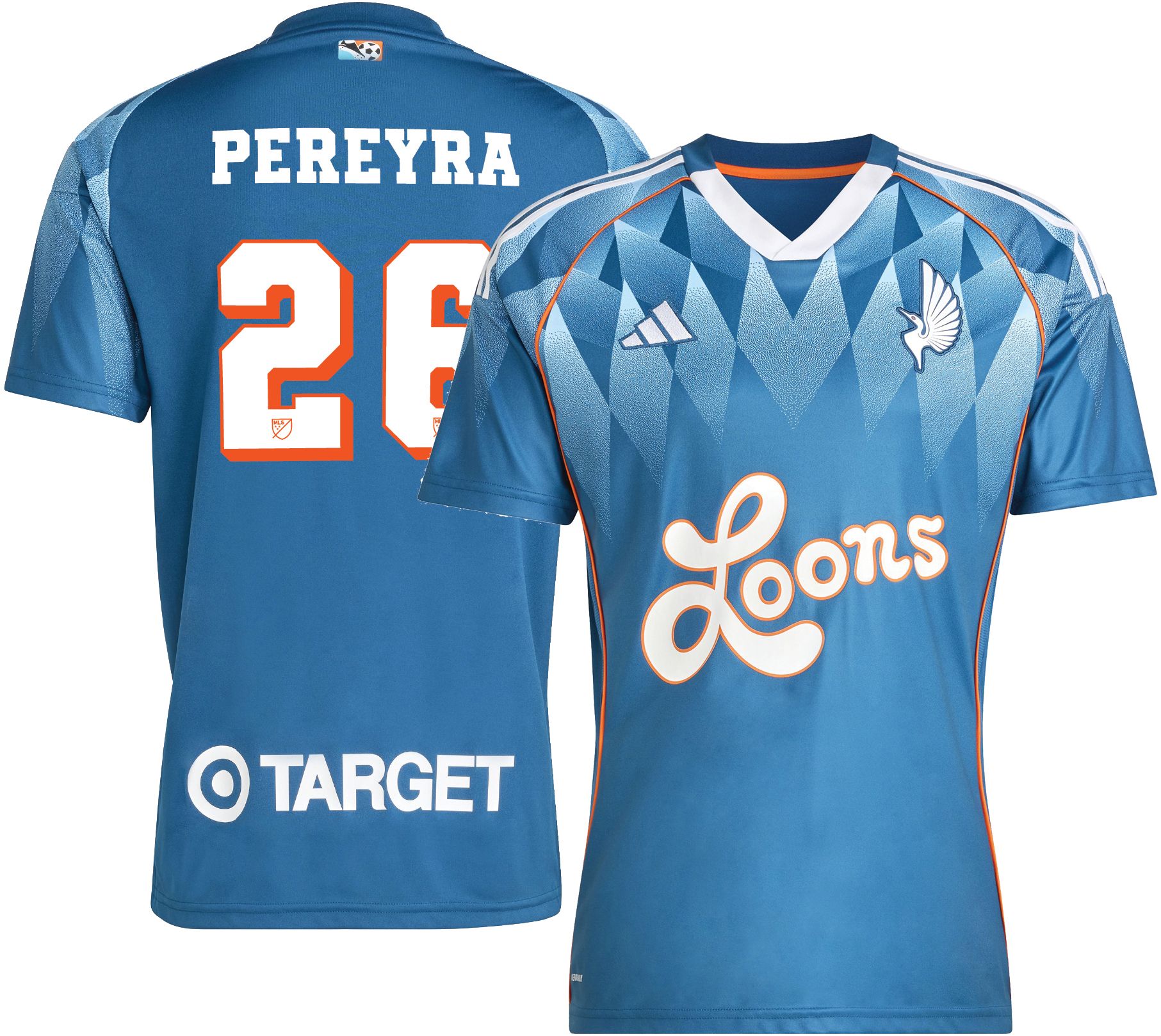 adidas Adult Minnesota United FC Joaquin Pereyra #26 2025 Third Replica Jersey