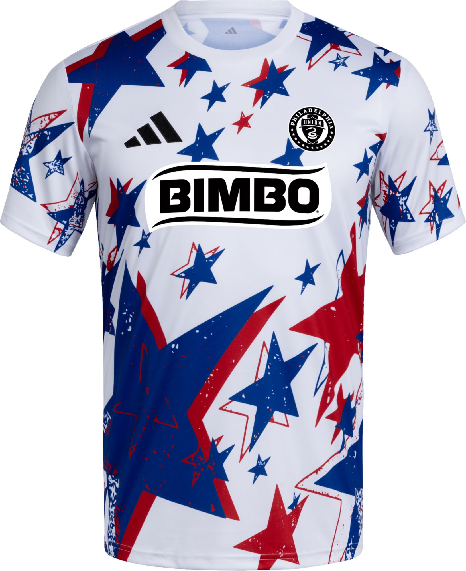 adidas Adult Philadelphia Union 2026 White Americana Prematch Jersey