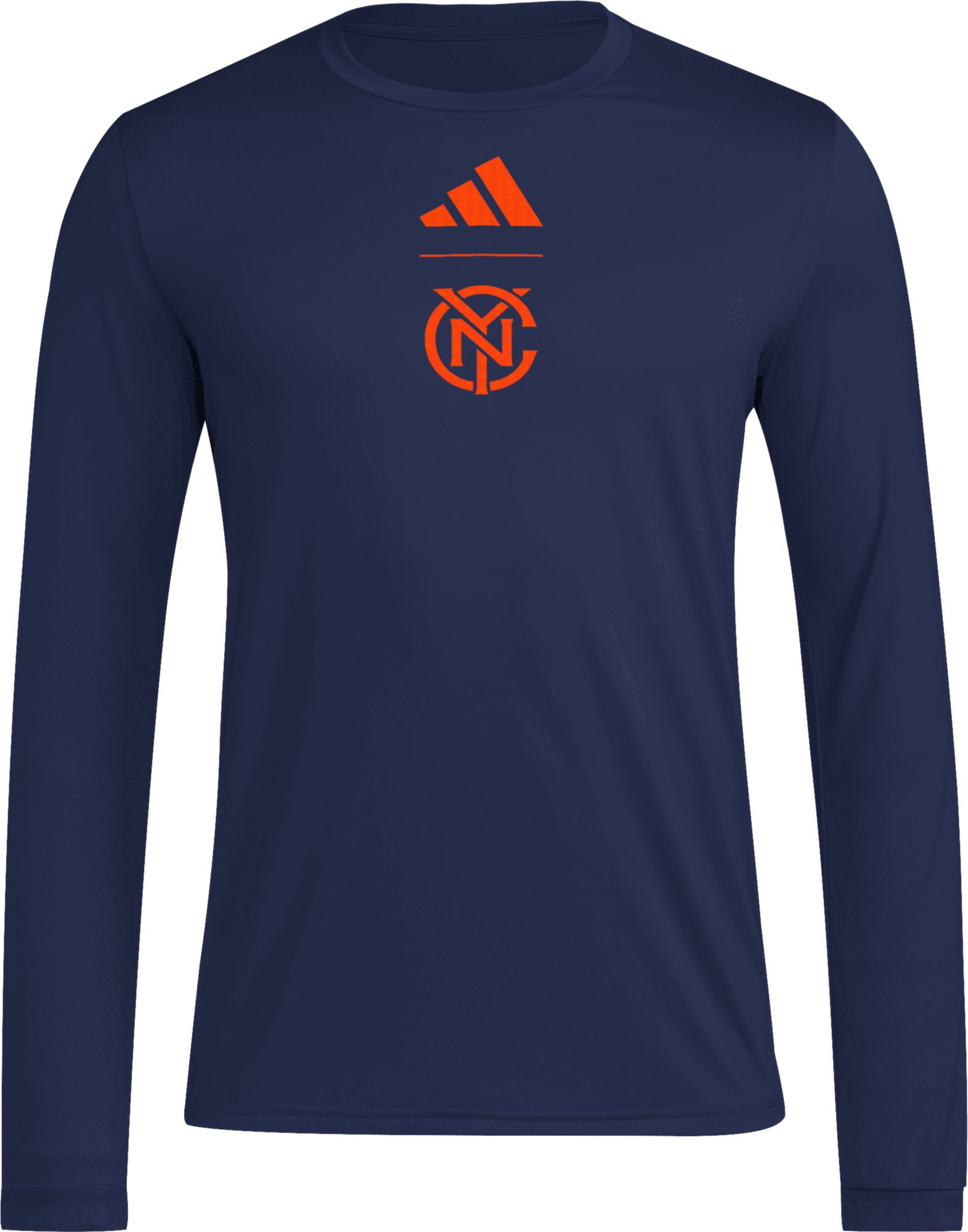 adidas Adult New York City FC 2026 Primary Long Sleeve Shirt
