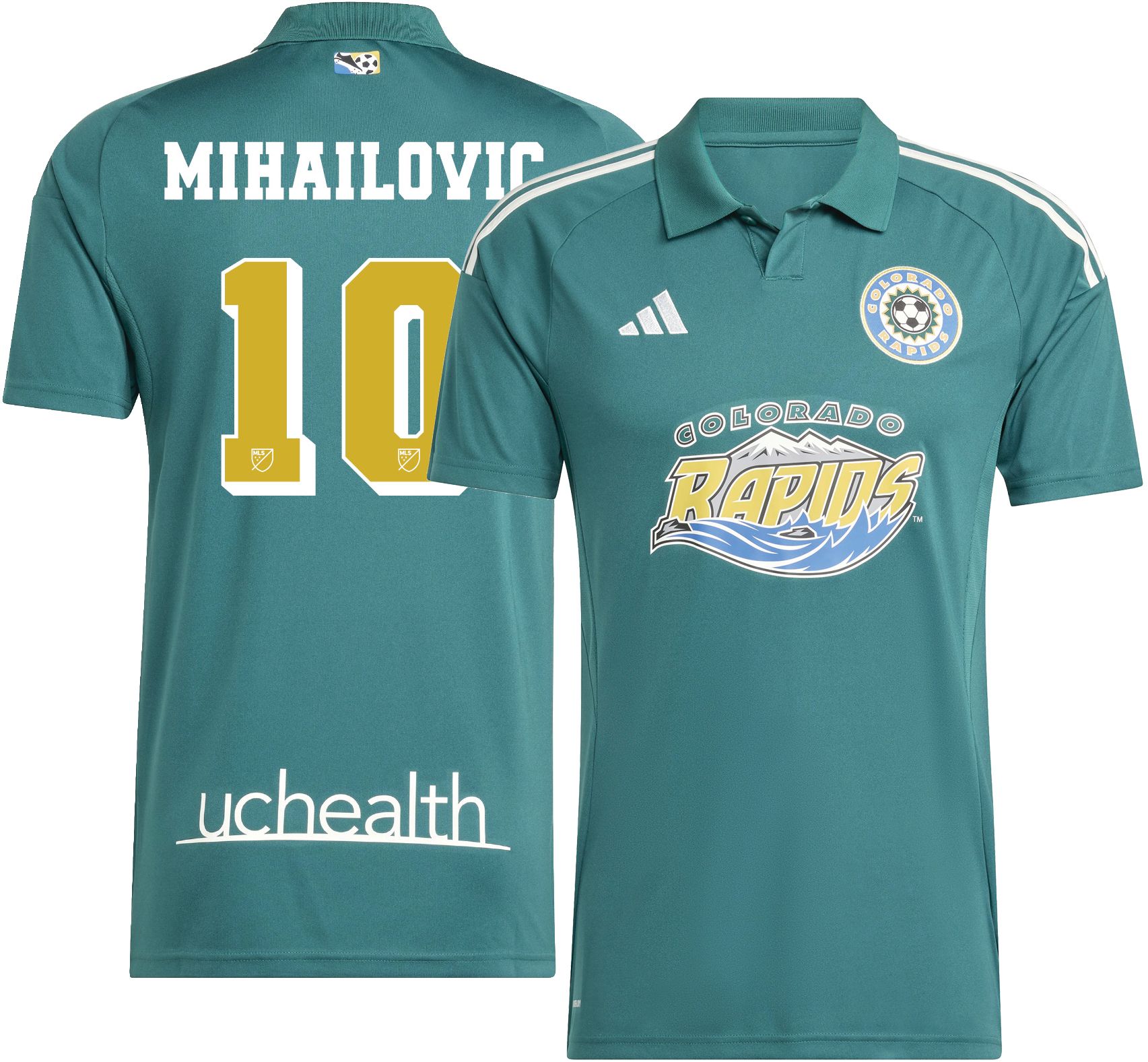 adidas Adult Colorado Rapids Djordje Mihailovic #10 2025 Third Replica Jersey