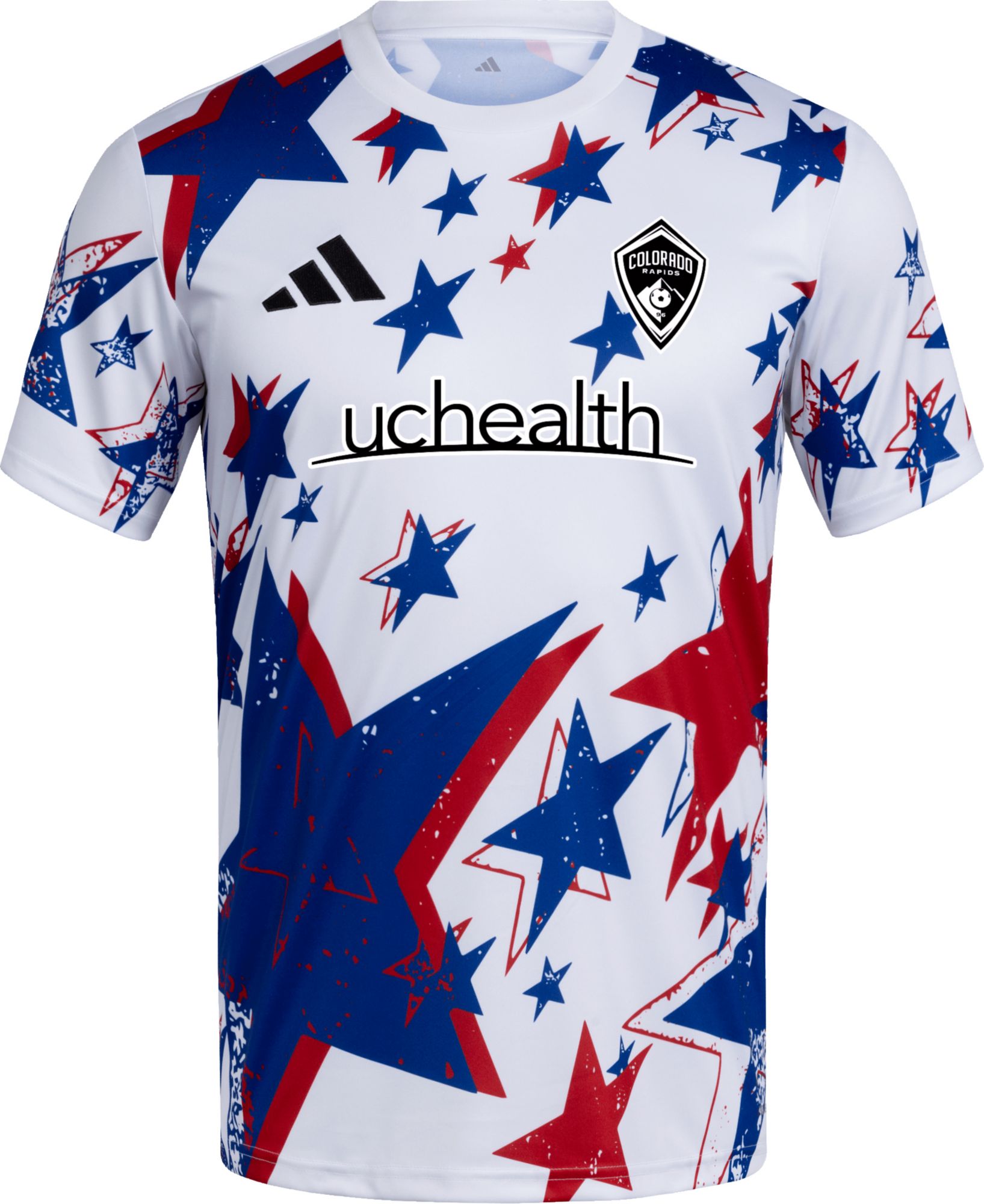 adidas Adult Colorado Rapids 2026 White Americana Prematch Jersey