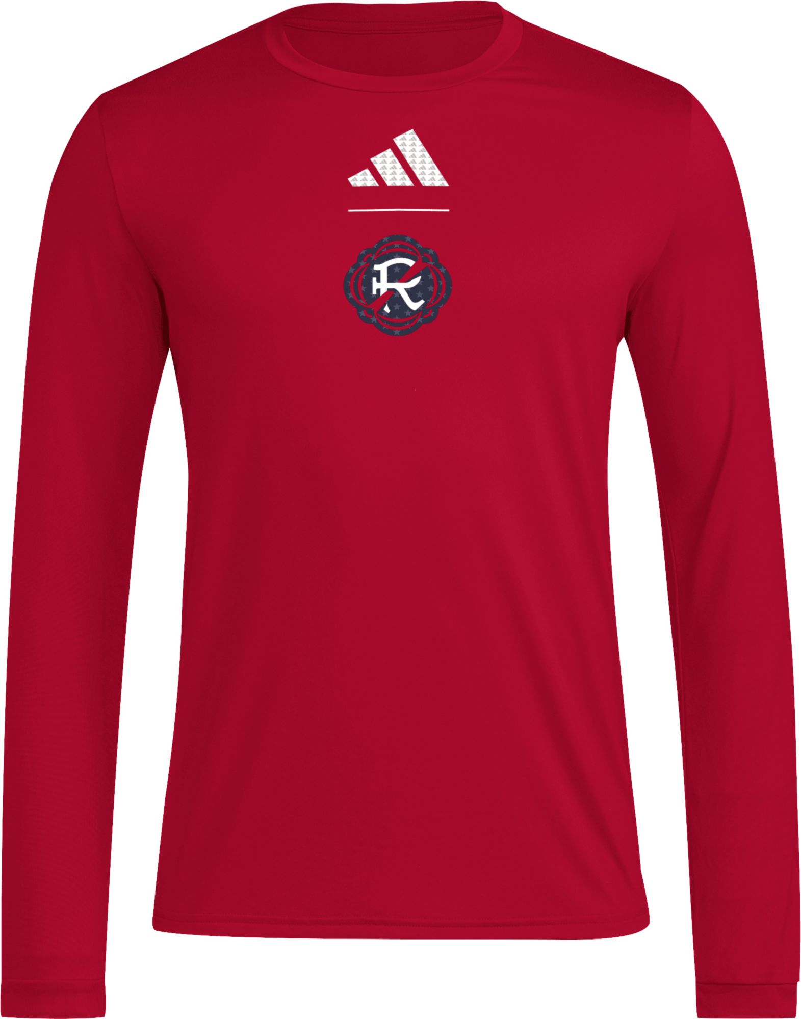 adidas Adult New England Revolution 2026 Primary Long Sleeve Shirt