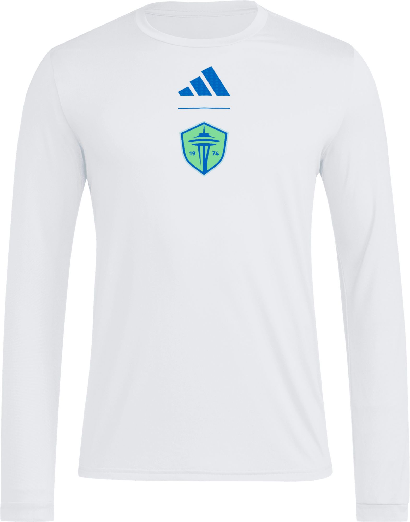 adidas Adult Seattle Sounders 2026 Secondary Long Sleeve Shirt