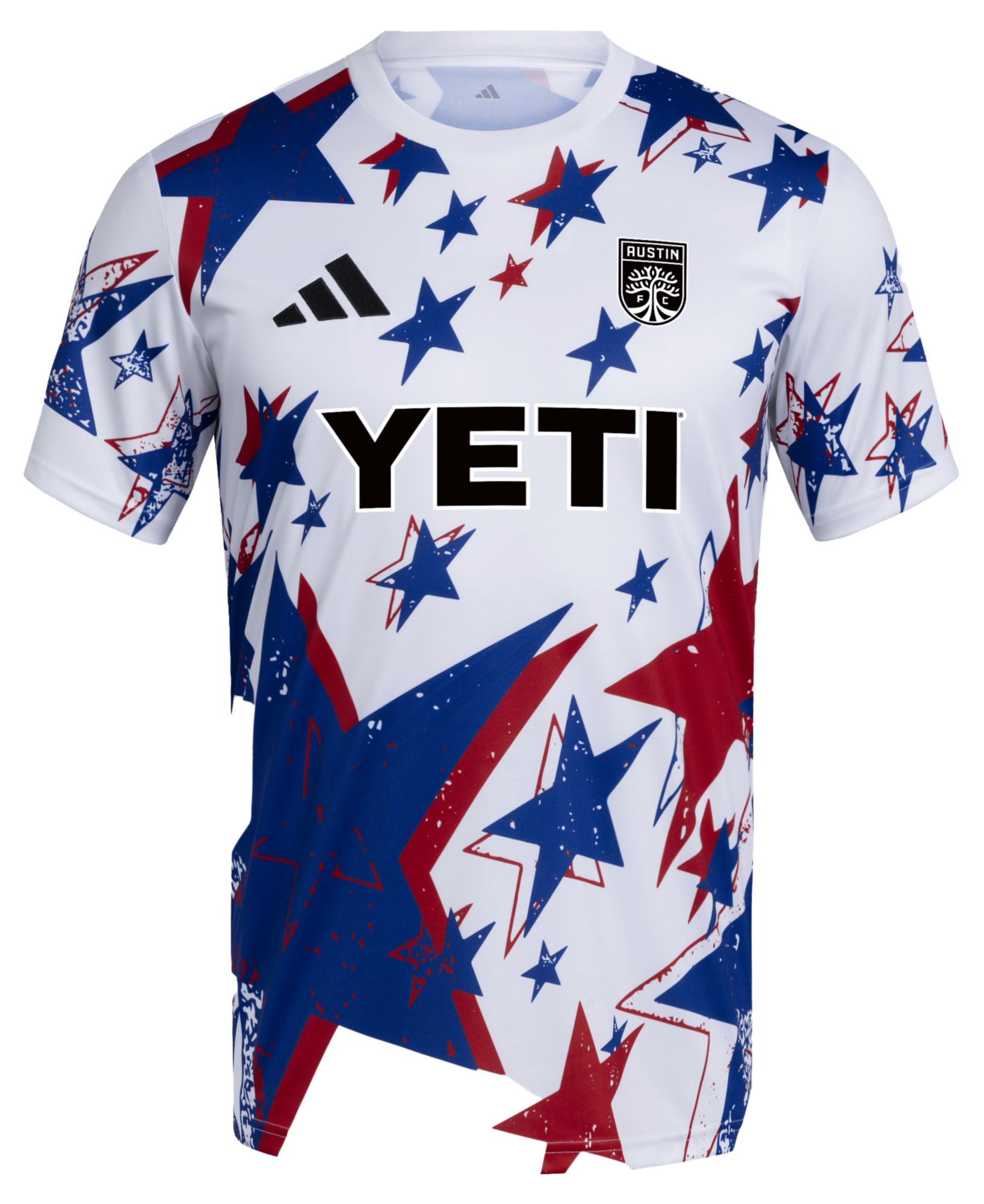 adidas Adult Austin FC 2026 White Americana Prematch Jersey