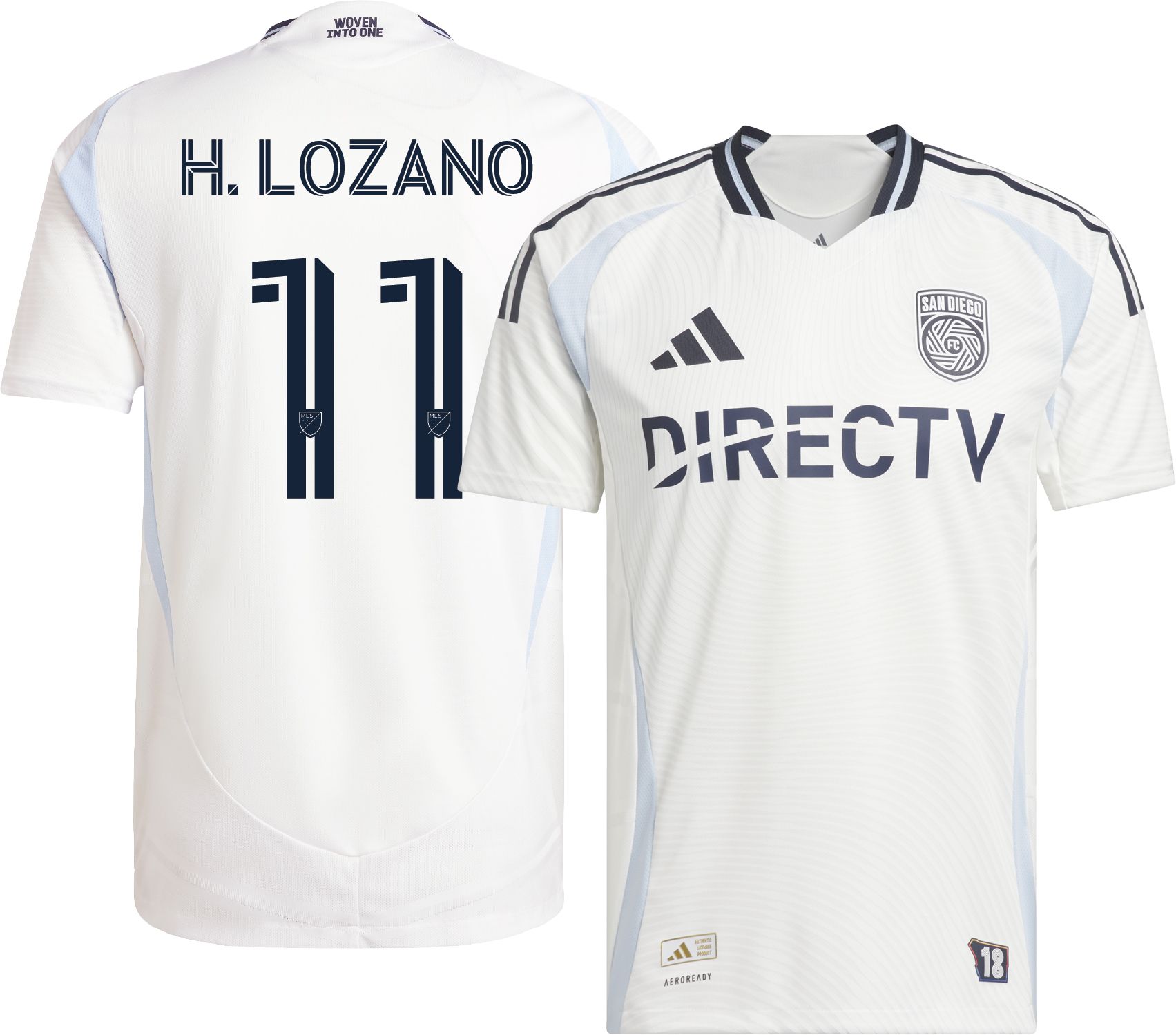 adidas Adult San Diego FC Anders Dreyer #10 2025 Secondary Authentic Jersey