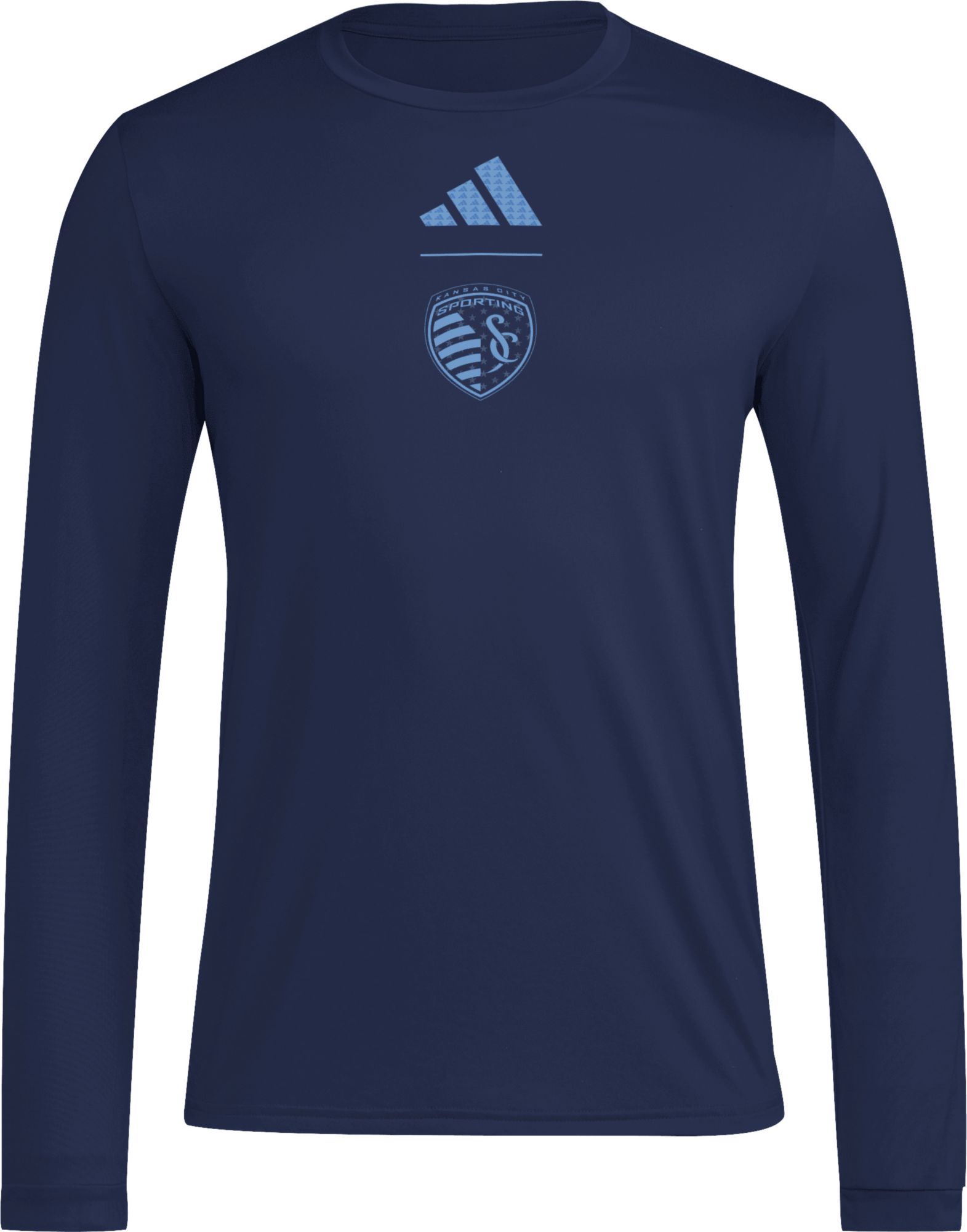 adidas Adult Sporting Kansas City 2026 Primary Long Sleeve Shirt