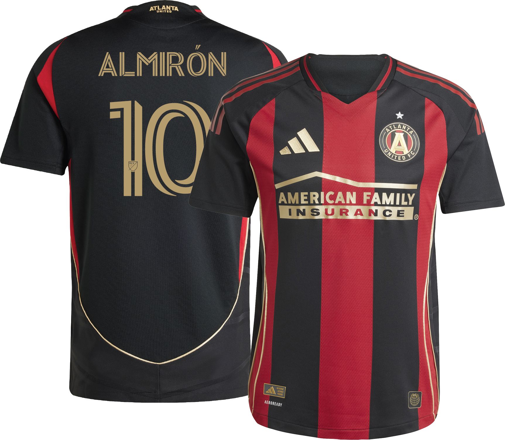 adidas Adult Atlanta United Miguel Almirón #10 2025 Primary Authentic Jersey