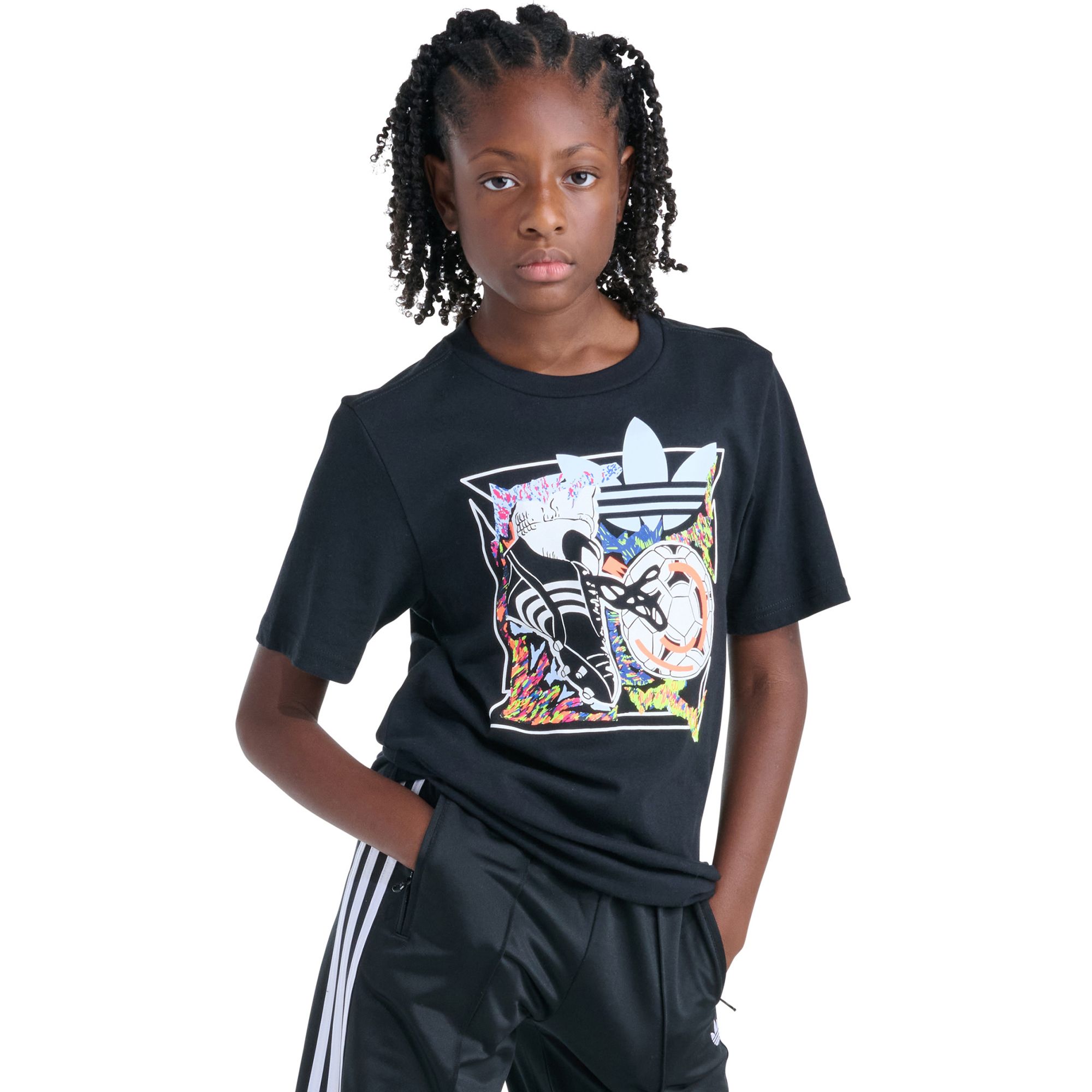 adidas Kids' Soccer Poster Graphic Tee