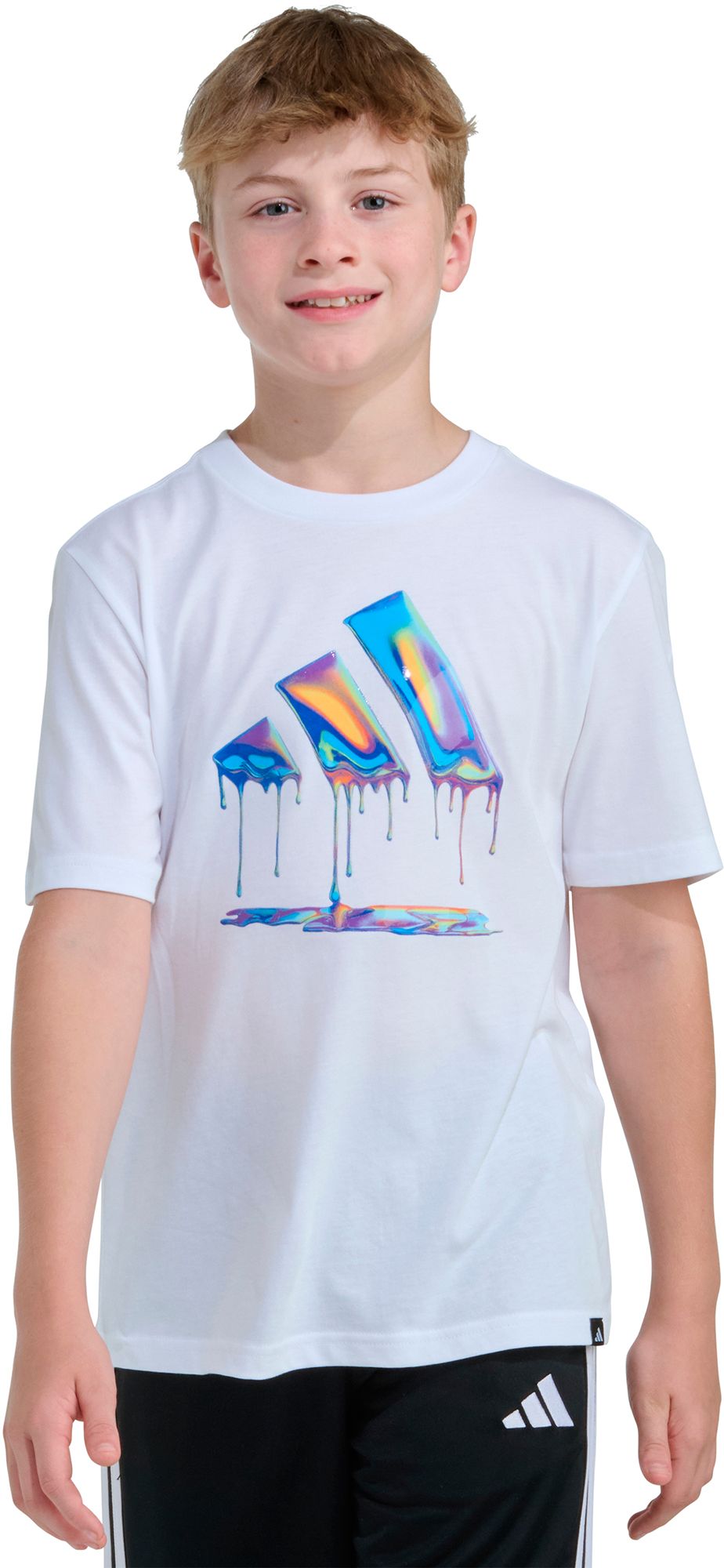 adidas Kids' Chrome Dip Logo T-Shirt