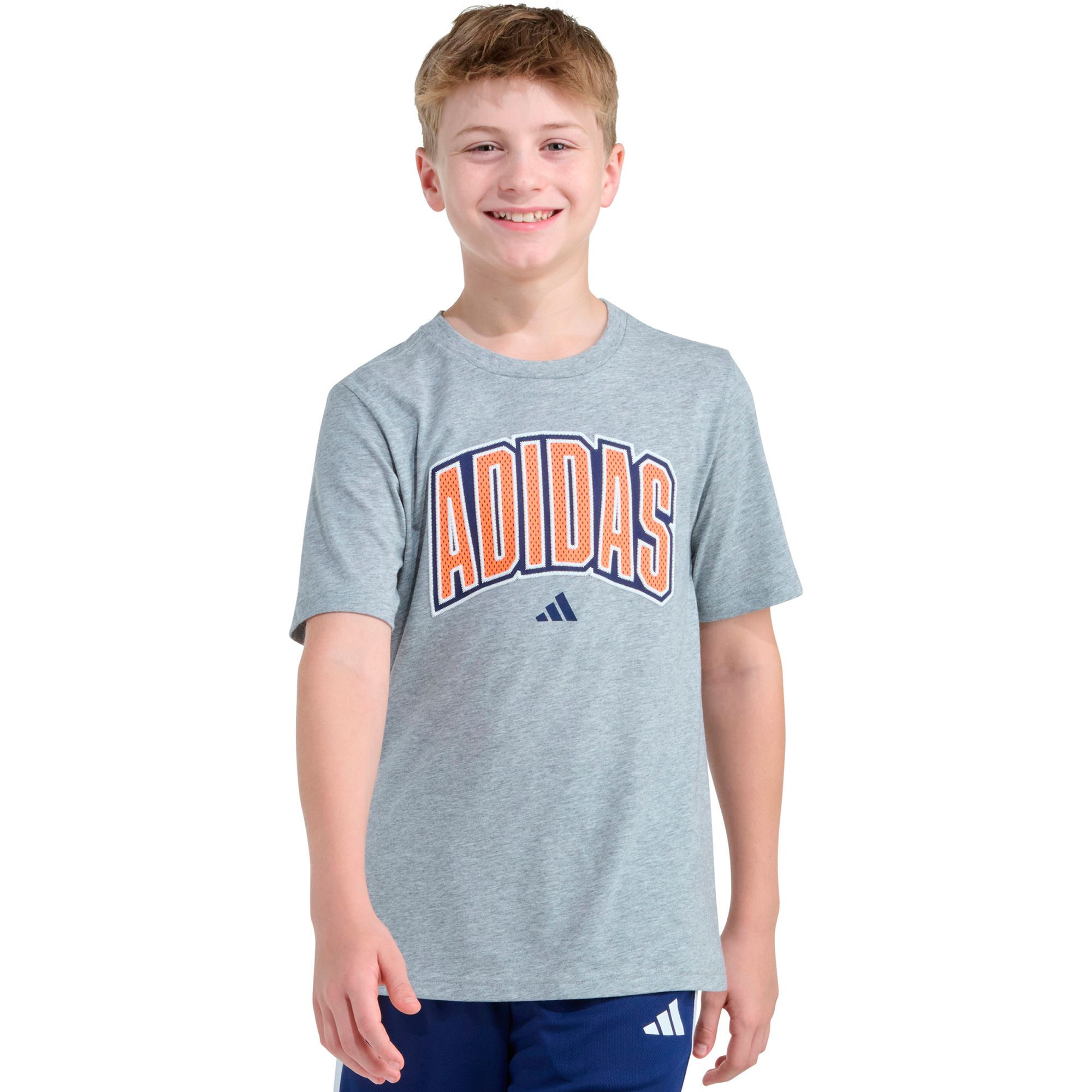 adidas Kids' Collegiate Arch Heather Tee