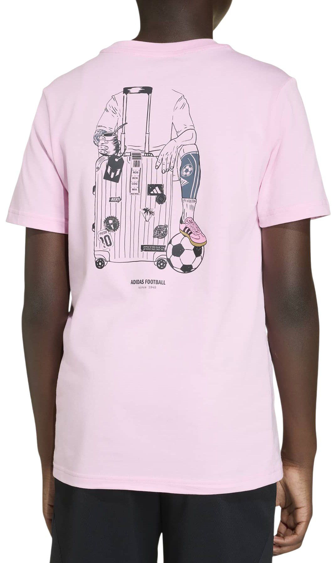 adidas Kids' Messi Fun Graphic Tee