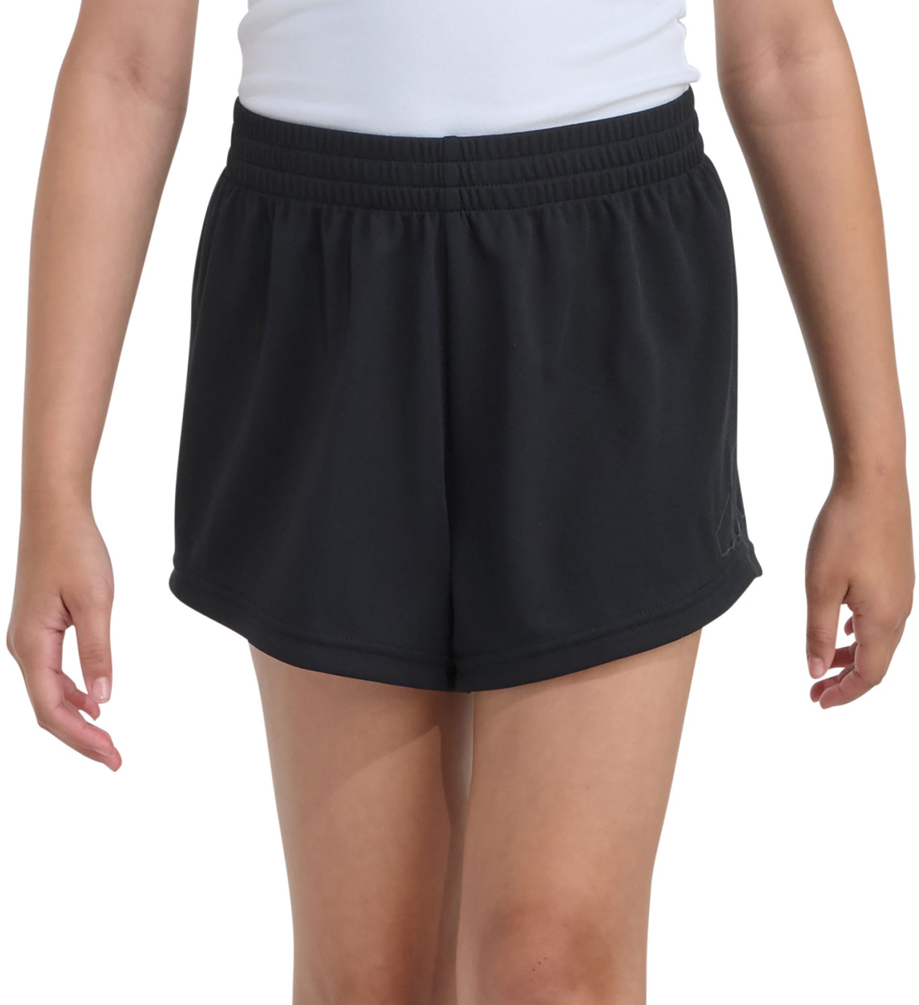adidas Girls' 3-Bar Logo Knit Short