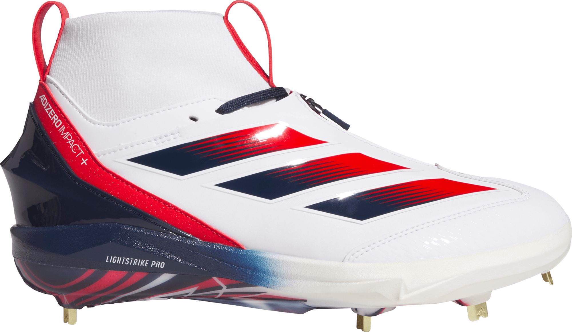 adidas Men's adizero Impact+ 2.0 USA Metal Baseball Cleats